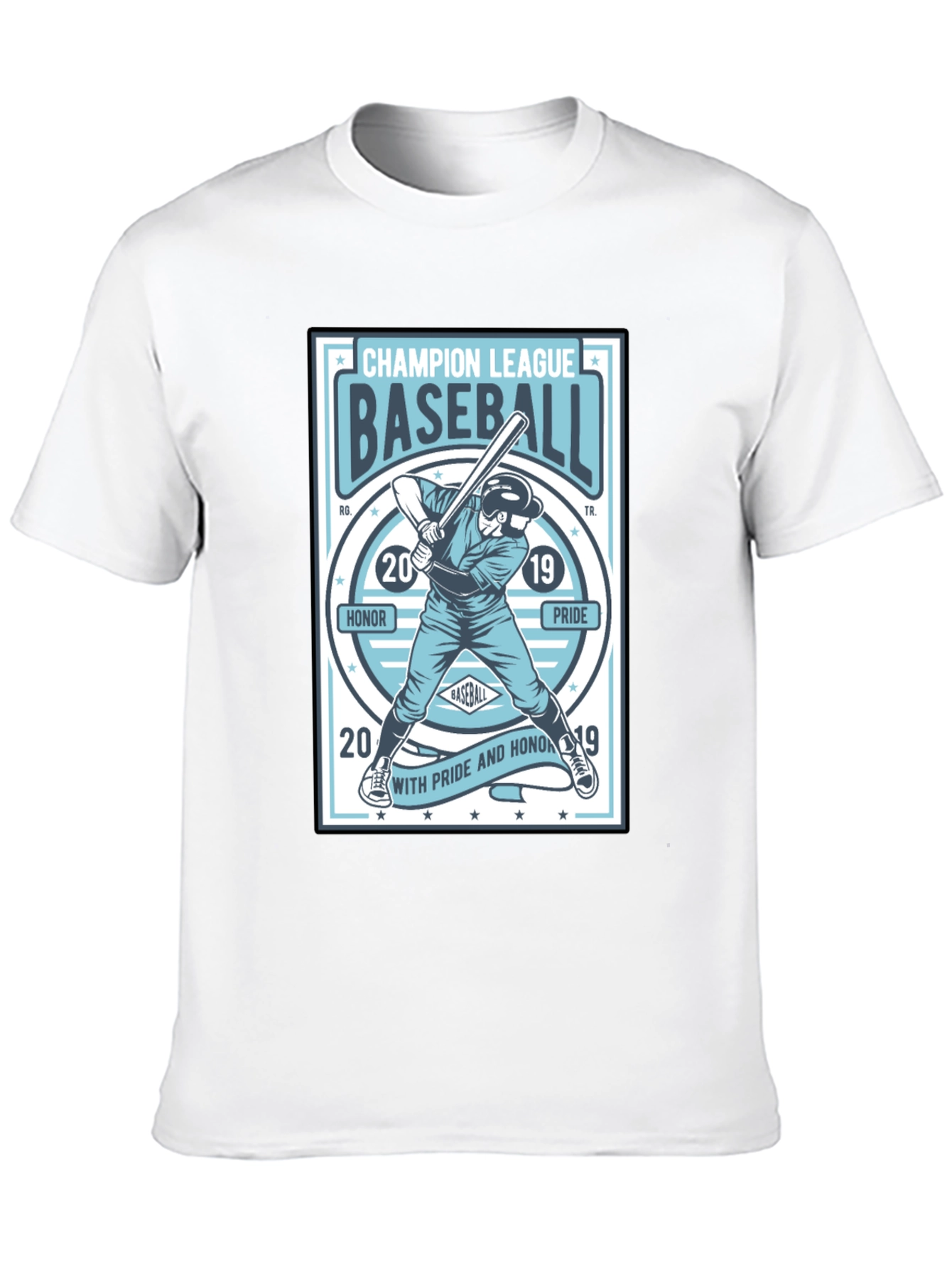 Baseball Champion League Graphic Tee