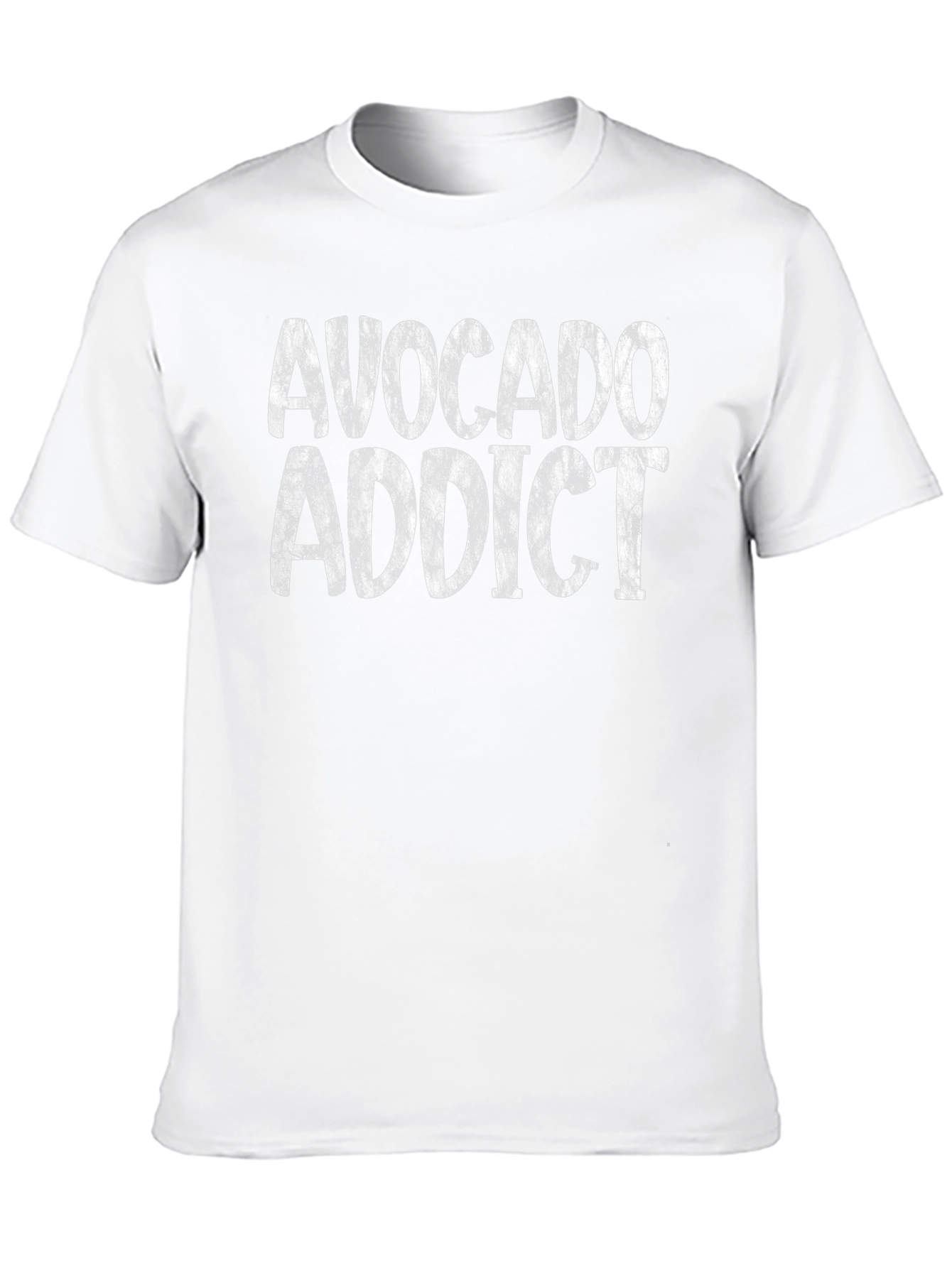 Avocado Addict Graphic Tee - Black Cotton T-Shirt