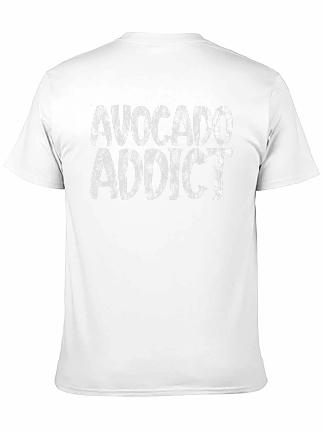 Avocado Addict Graphic Tee - Black Cotton T-Shirt