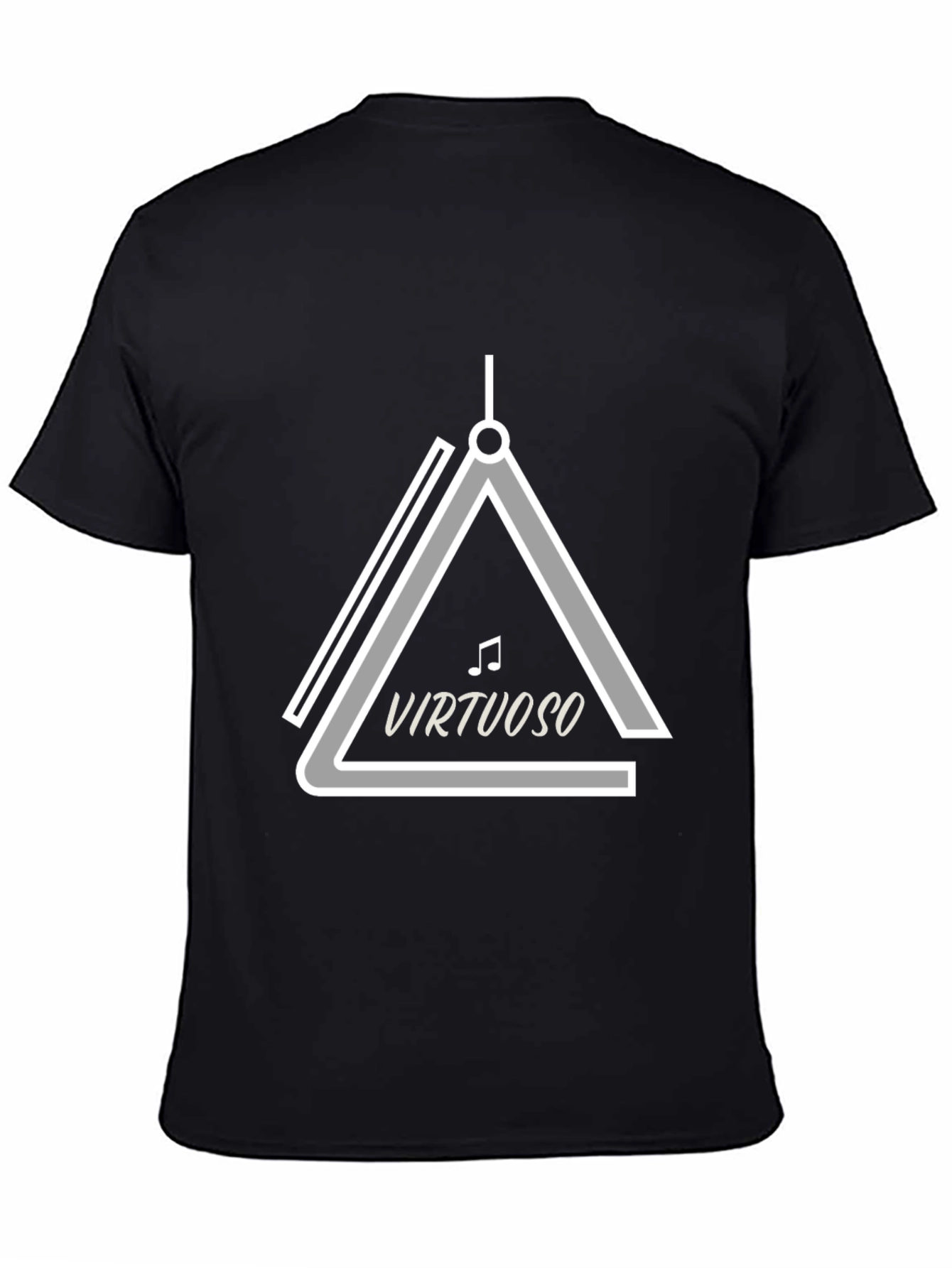 Virtuoso Music Lover T-Shirt - Triangle Musical Instrument Design