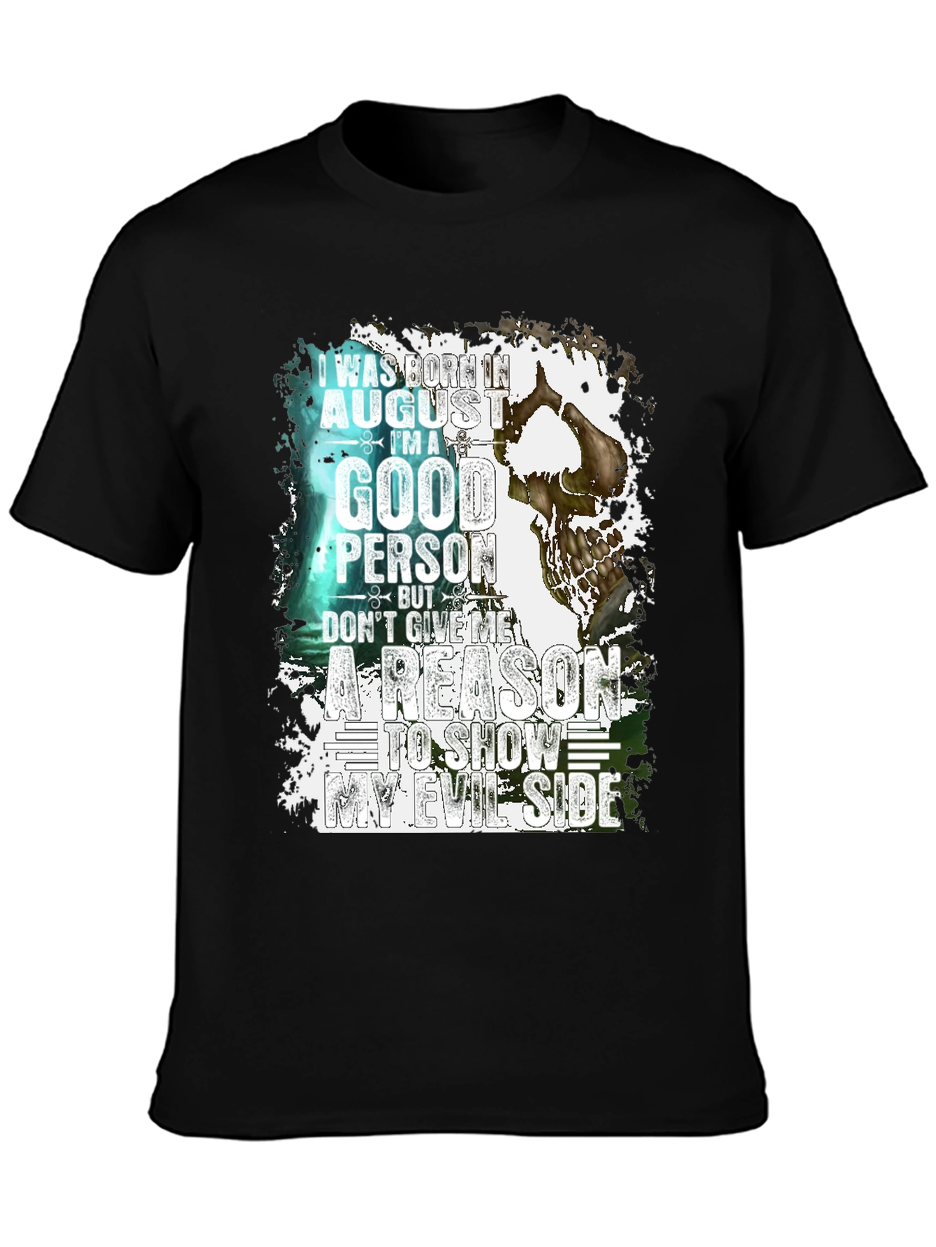 Born in August Good Person T-Shirt