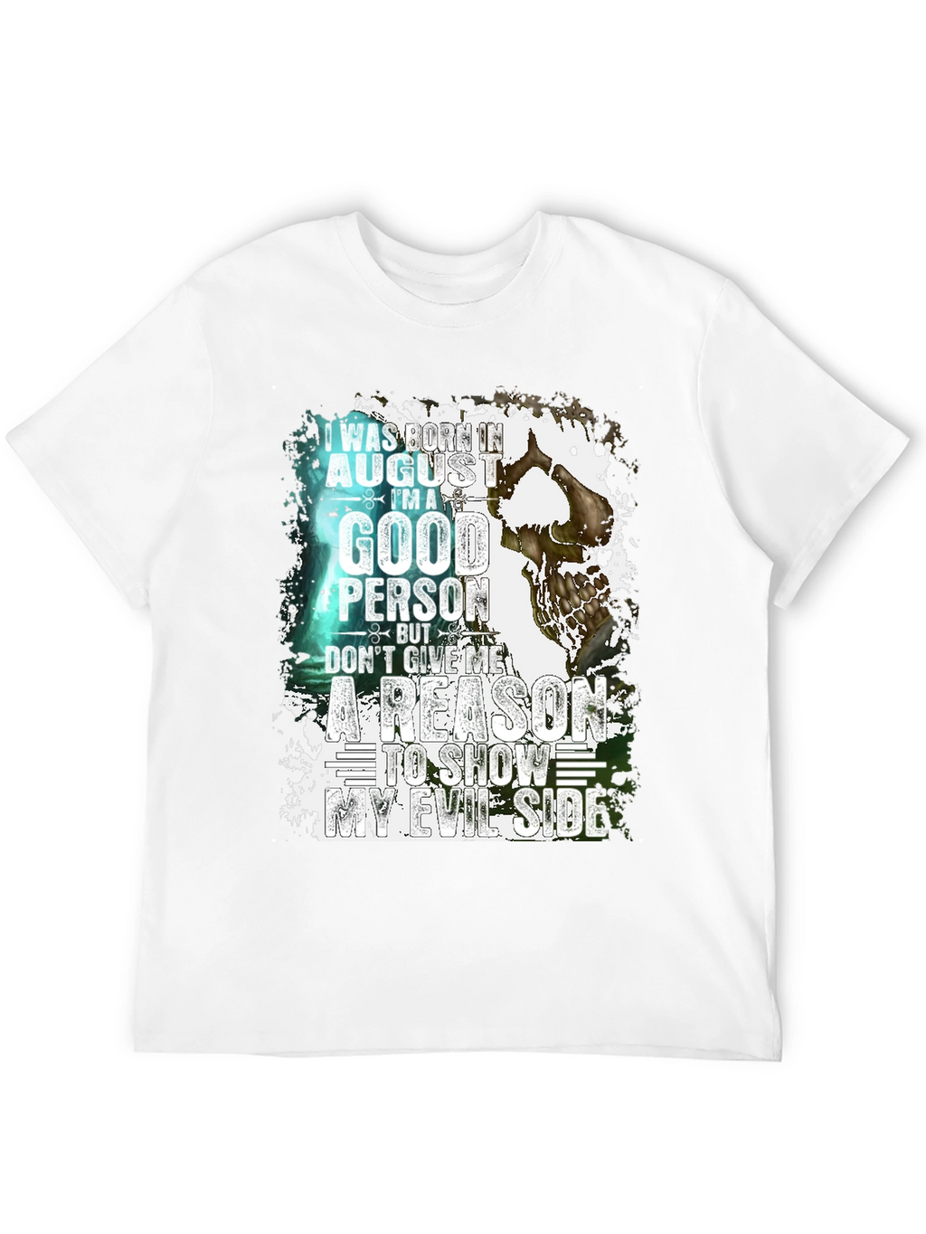 Born in August Good Person T-Shirt