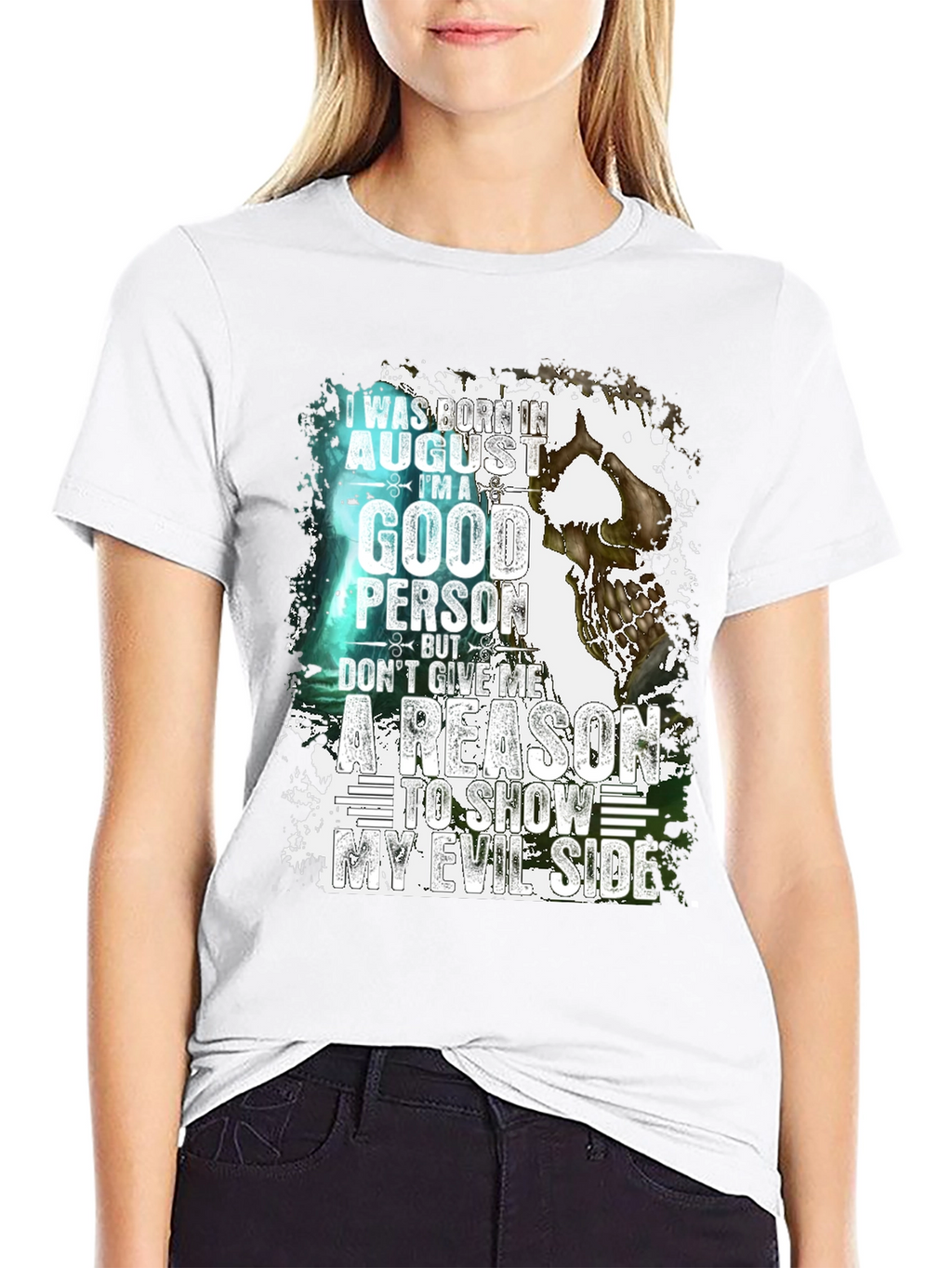 Born in August Good Person T-Shirt