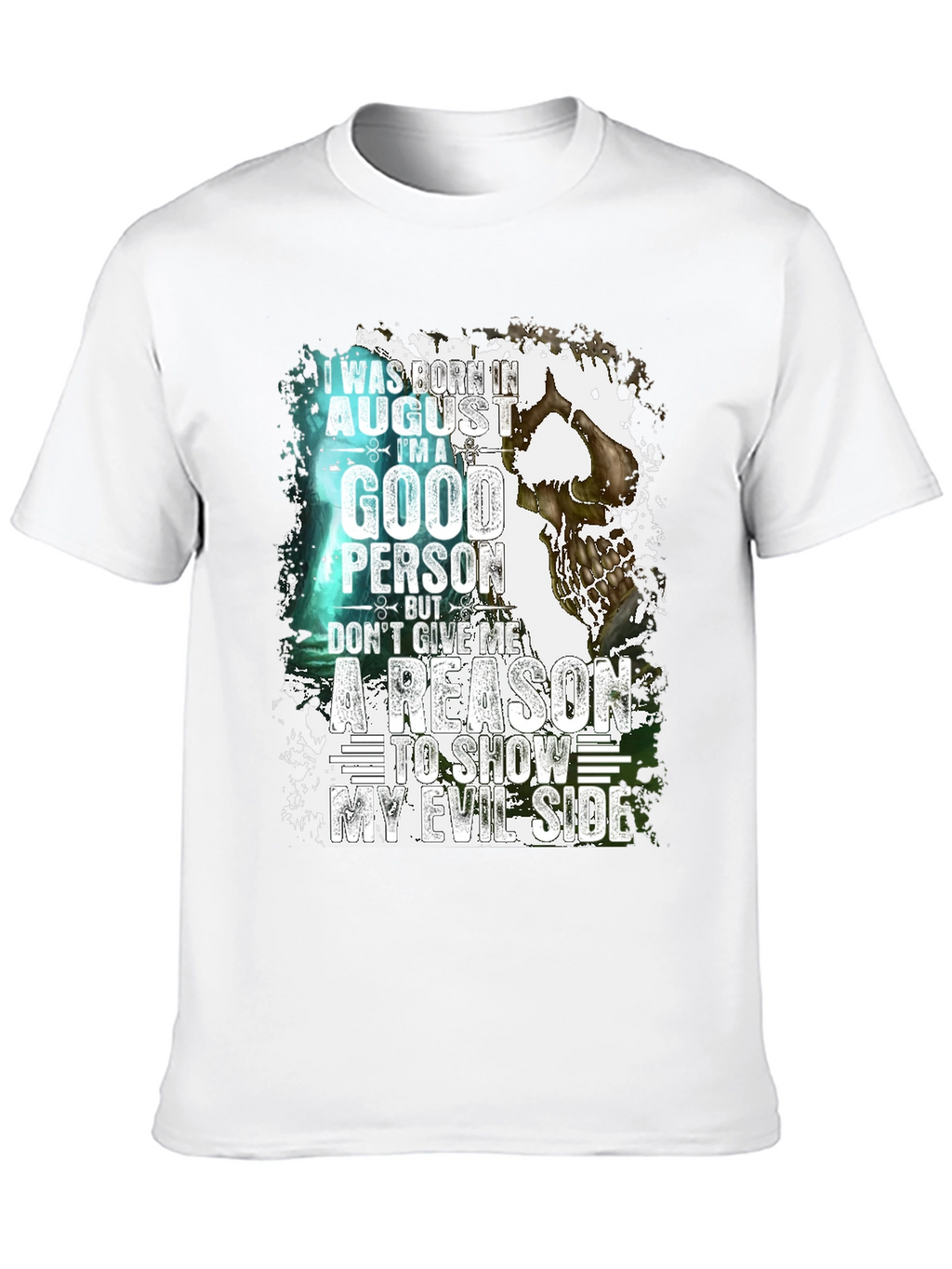 Born in August Good Person T-Shirt