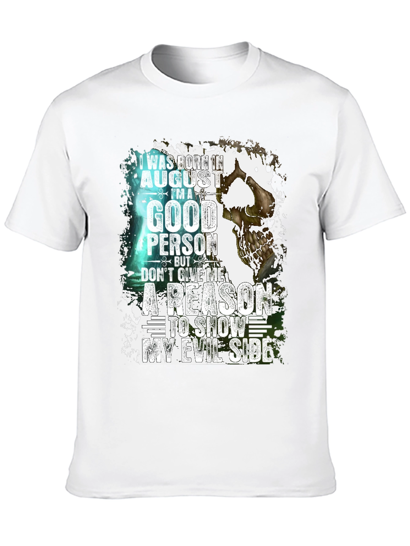 Born in August Good Person T-Shirt