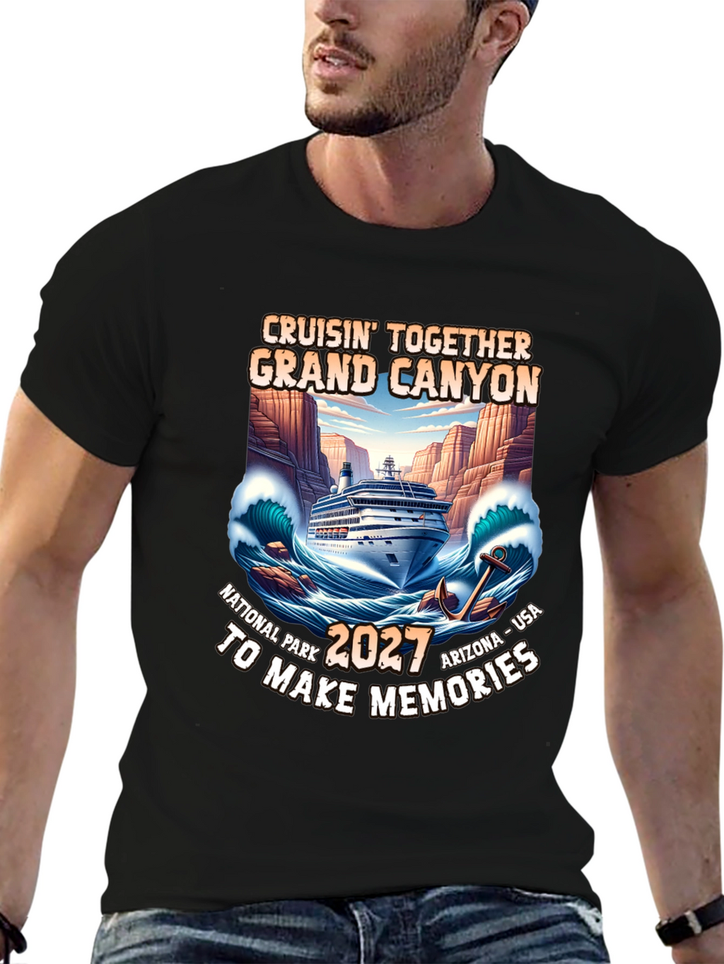 Cruisin Together Grand Canyon 2027 T-Shirt