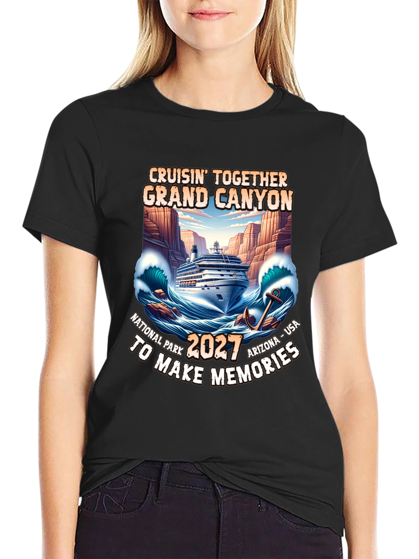 Cruisin Together Grand Canyon 2027 T-Shirt