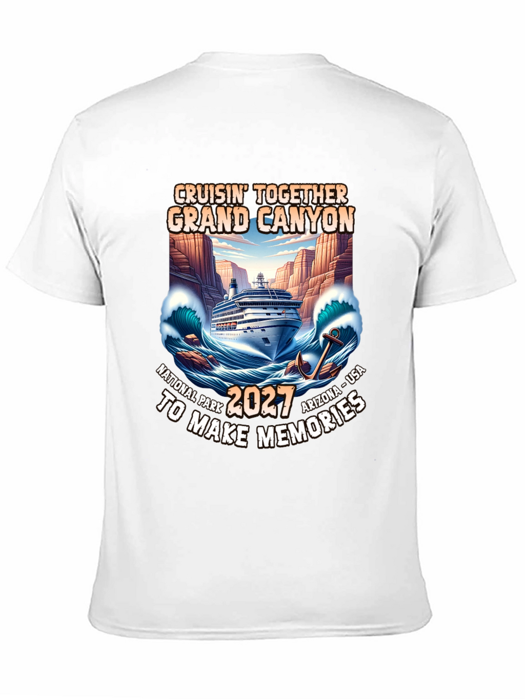 Cruisin Together Grand Canyon 2027 T-Shirt