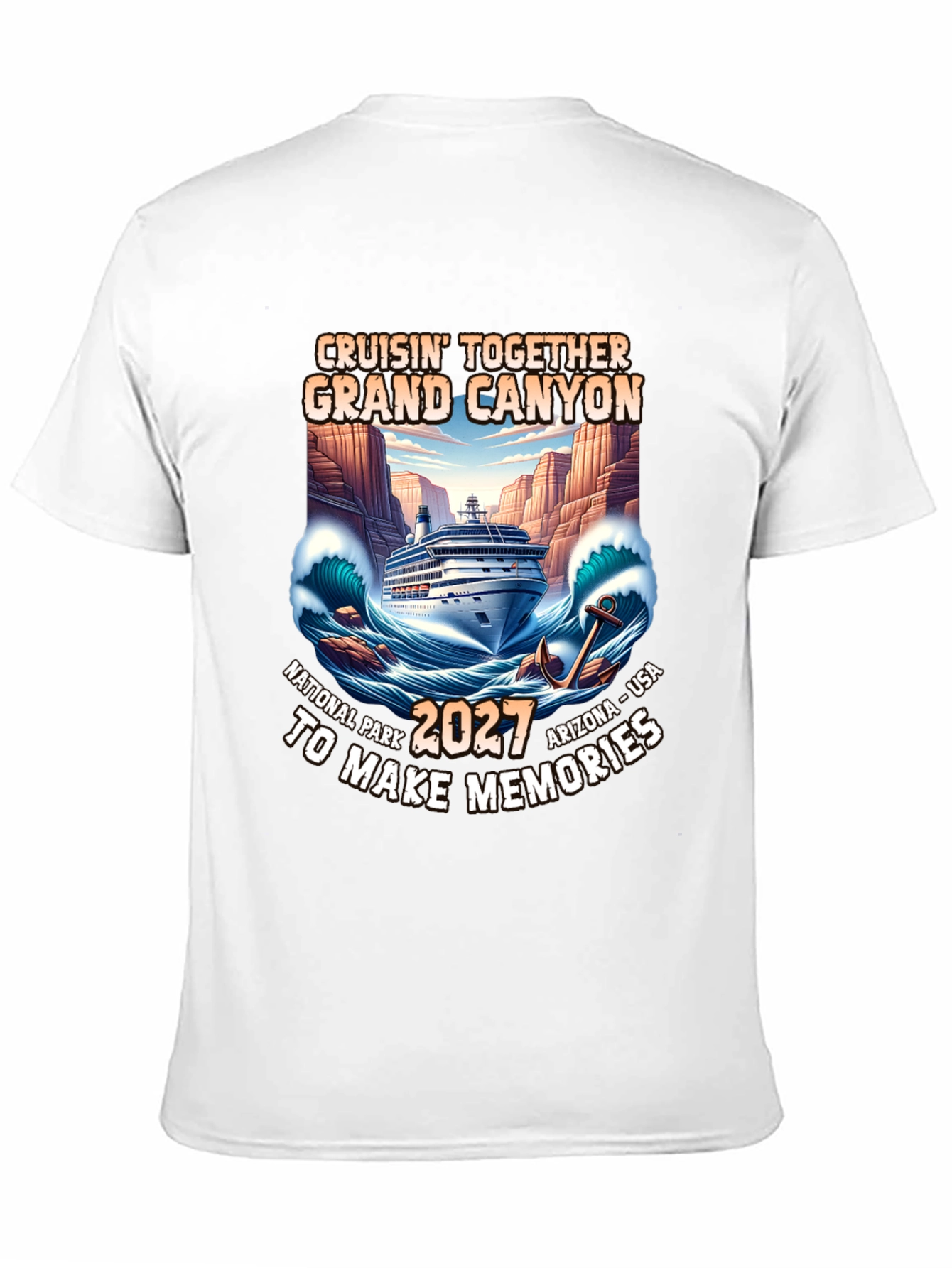 Cruisin Together Grand Canyon 2027 T-Shirt