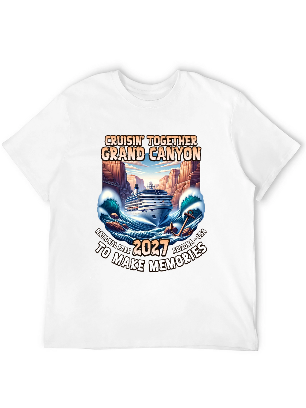 Cruisin Together Grand Canyon 2027 T-Shirt