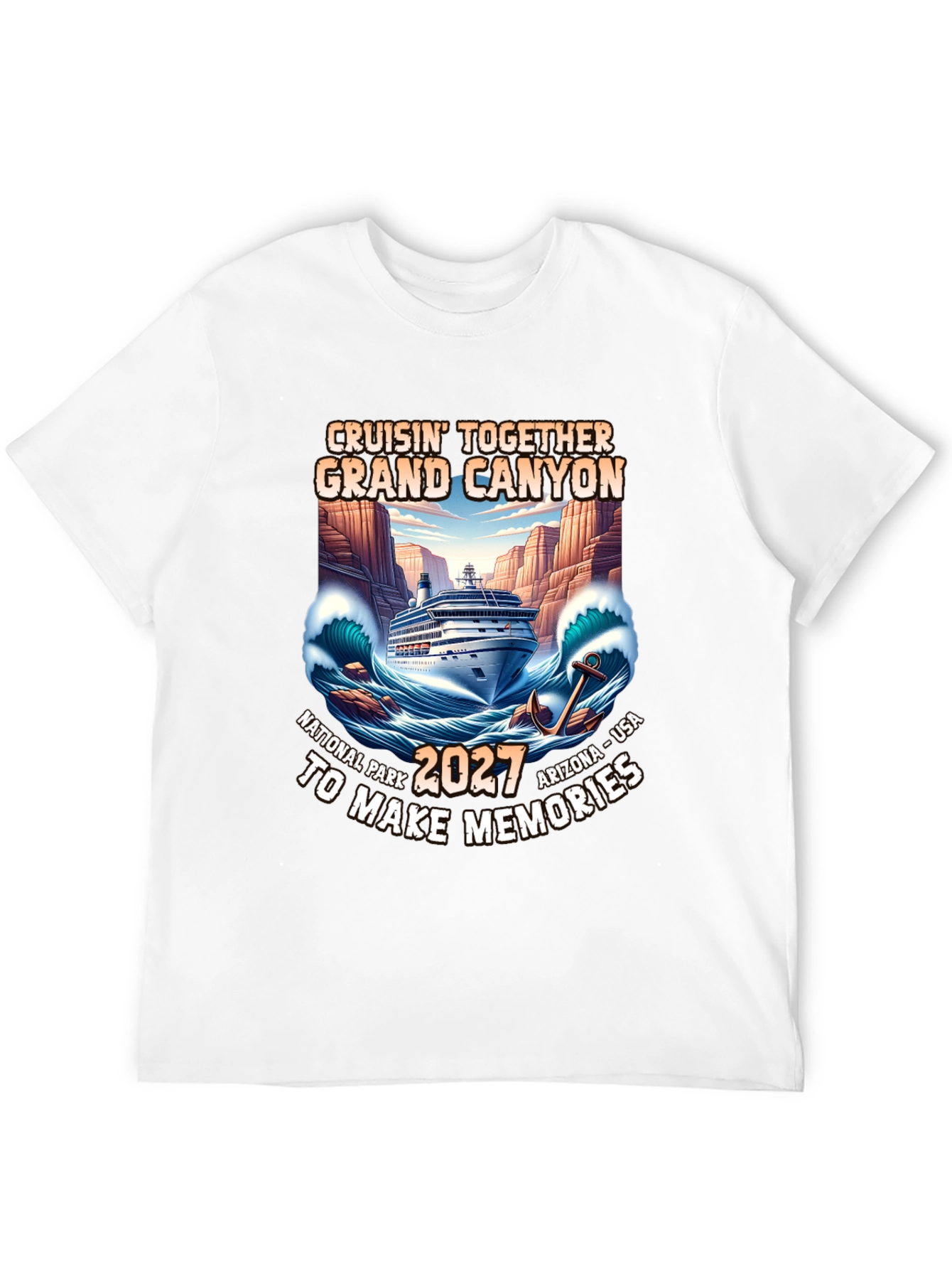 Cruisin Together Grand Canyon 2027 T-Shirt