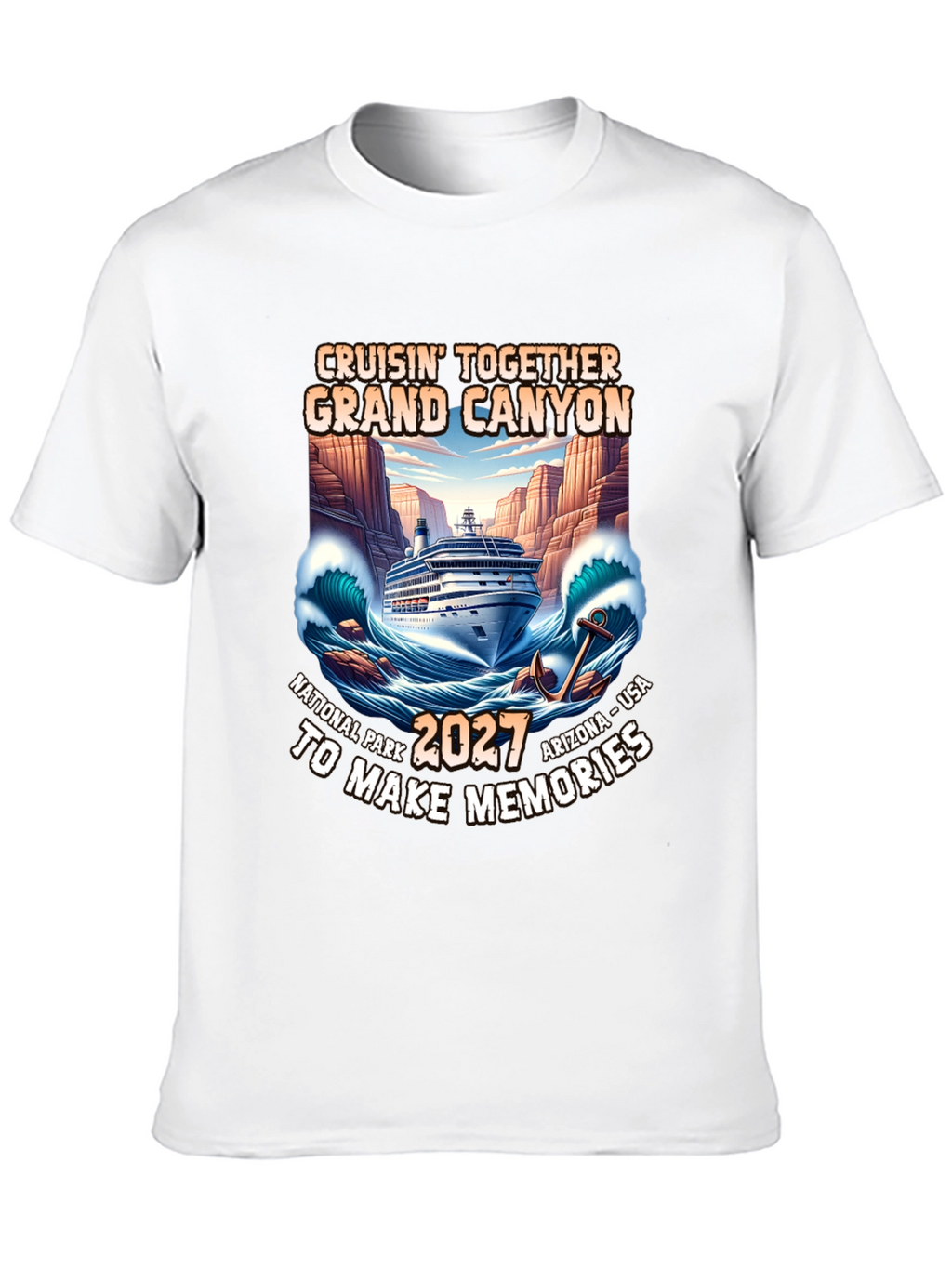 Cruisin Together Grand Canyon 2027 T-Shirt