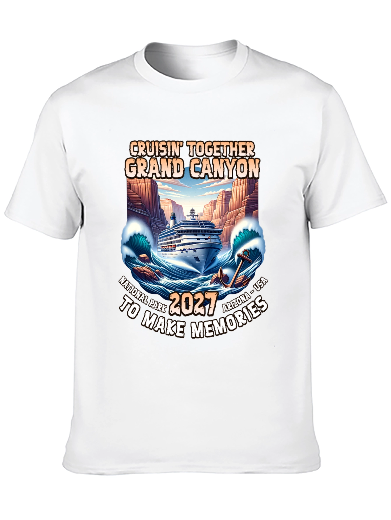 Cruisin Together Grand Canyon 2027 T-Shirt