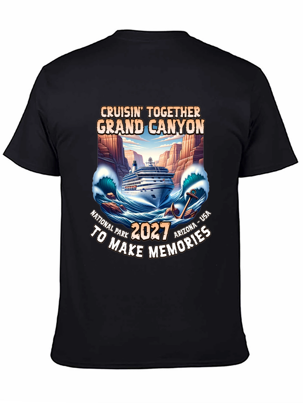 Cruisin Together Grand Canyon 2027 T-Shirt