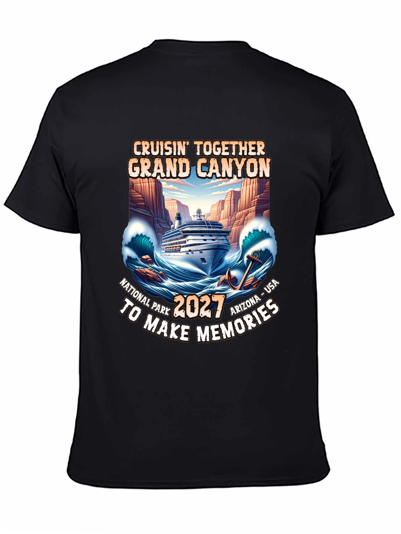 Cruisin Together Grand Canyon 2027 T-Shirt