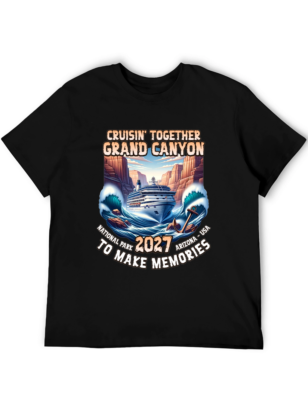 Cruisin Together Grand Canyon 2027 T-Shirt