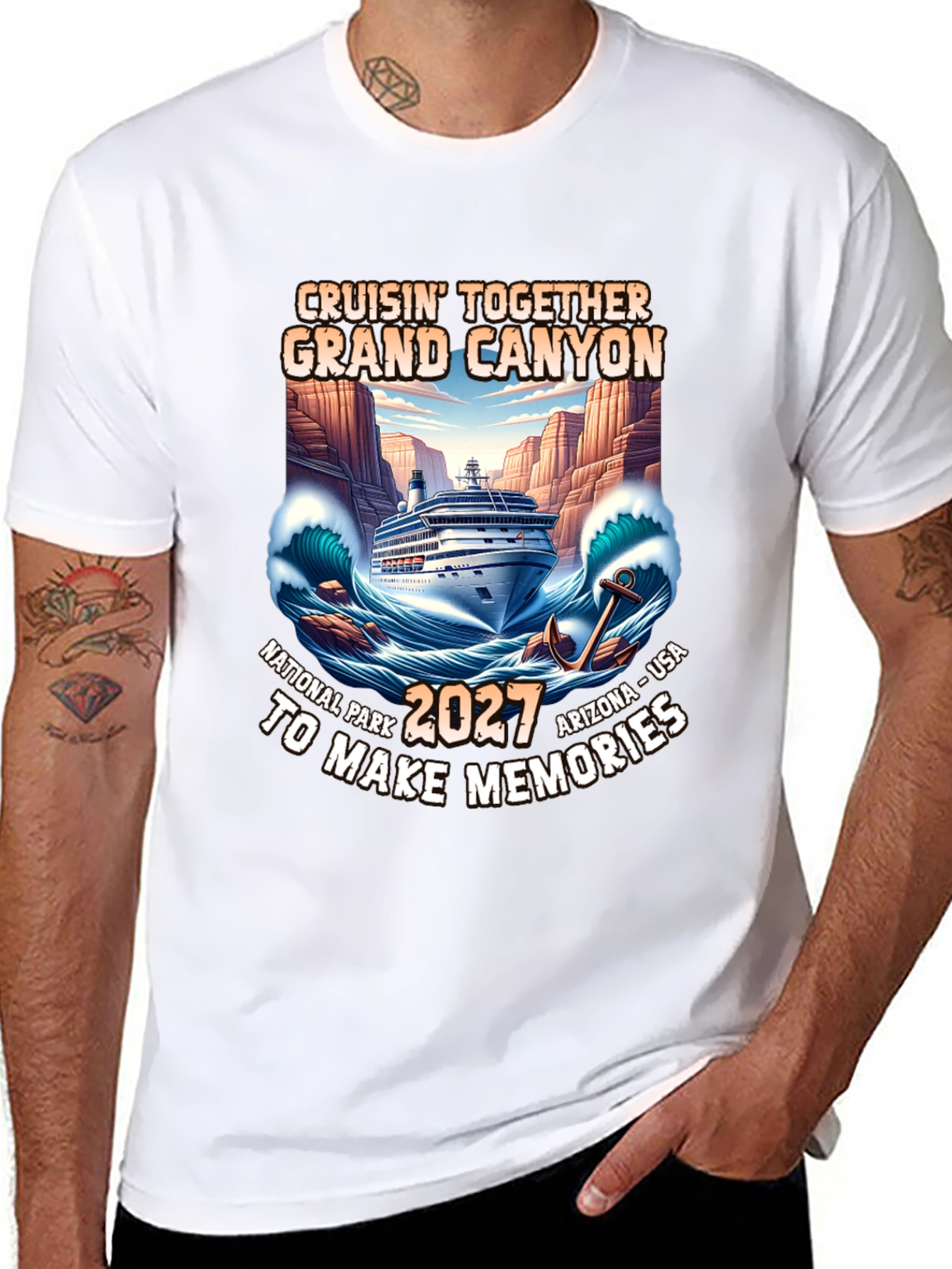 Cruisin Together Grand Canyon 2027 T-Shirt