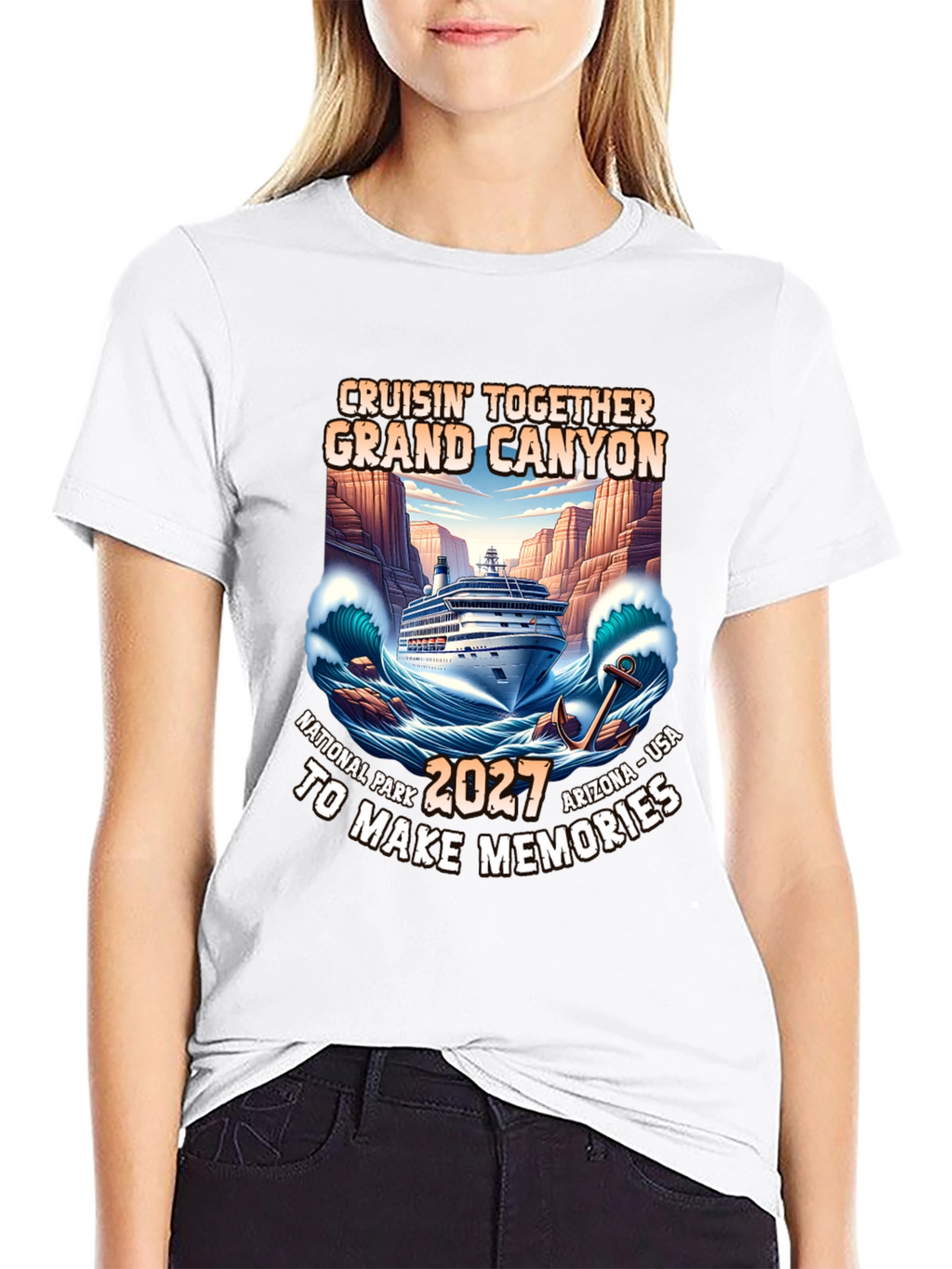Cruisin Together Grand Canyon 2027 T-Shirt