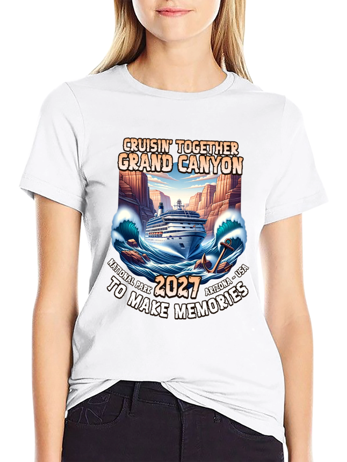Cruisin Together Grand Canyon 2027 T-Shirt