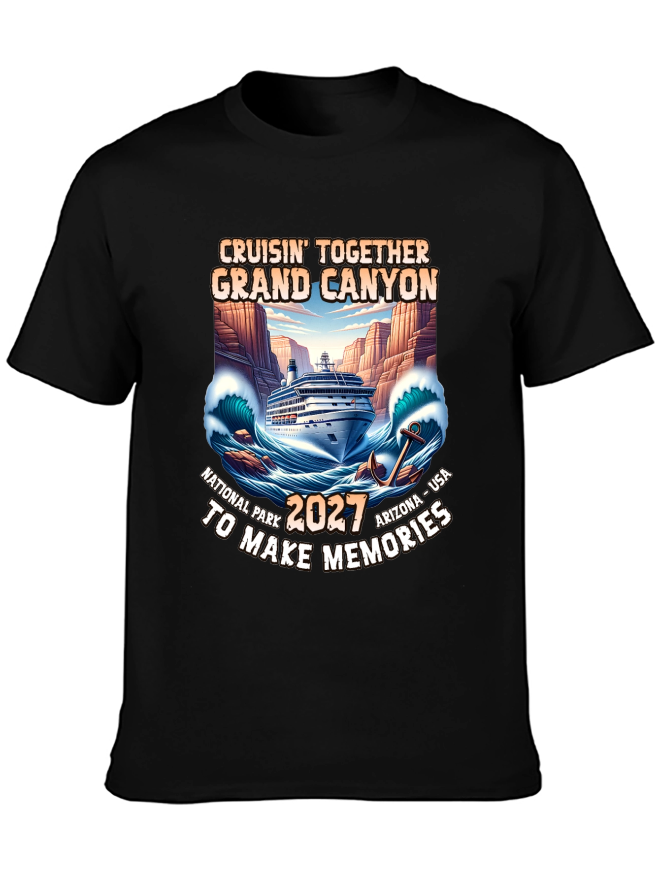 Cruisin Together Grand Canyon 2027 T-Shirt