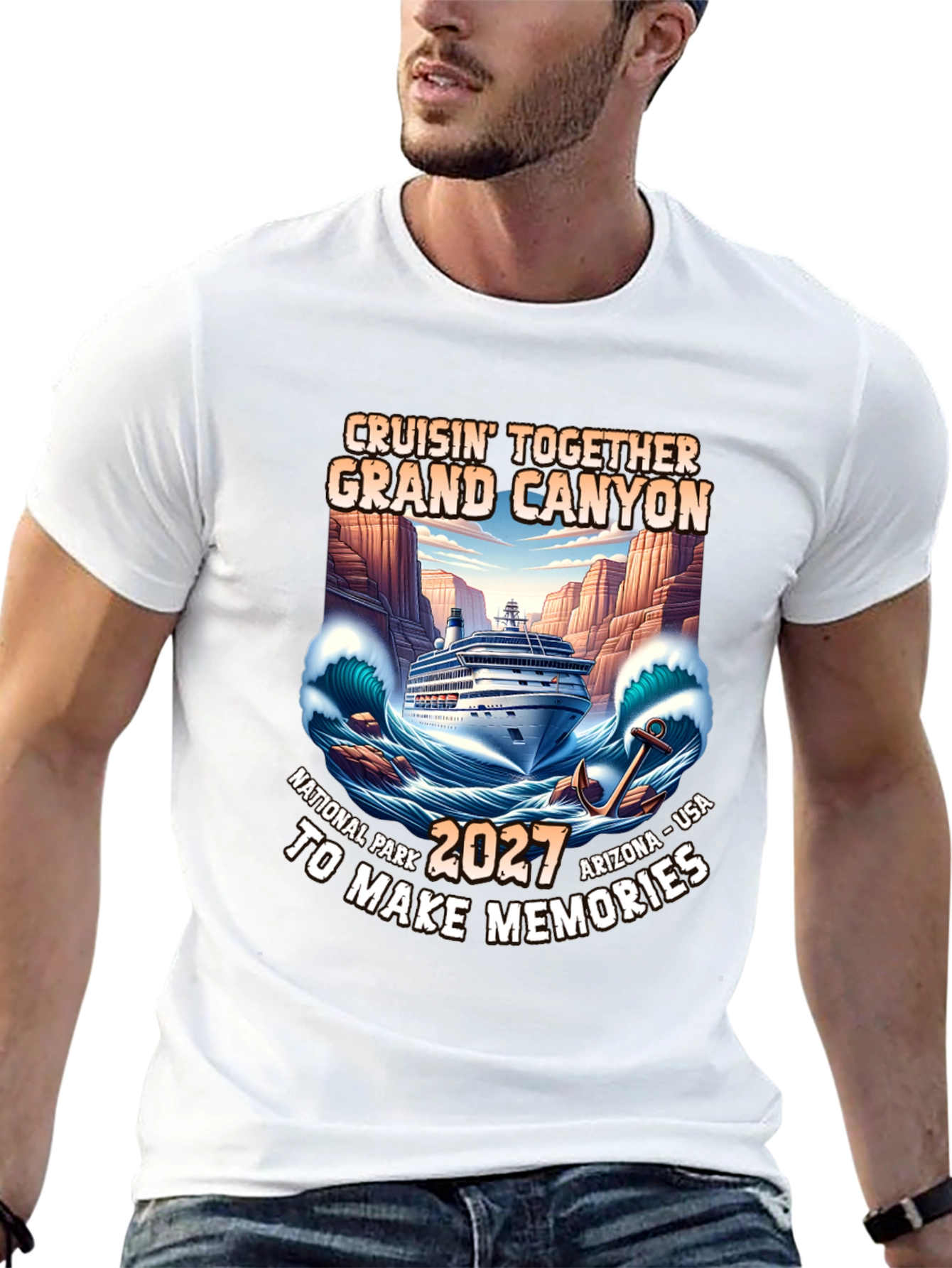 Cruisin Together Grand Canyon 2027 T-Shirt