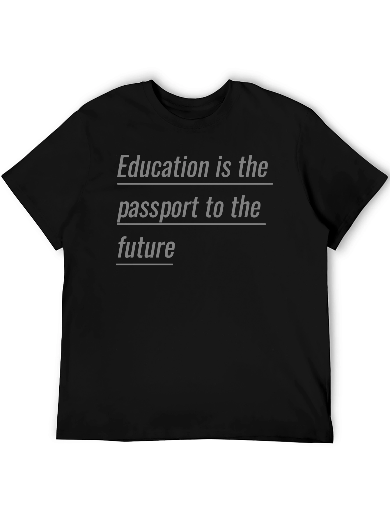 Education is the Passport to the Future T-Shirt