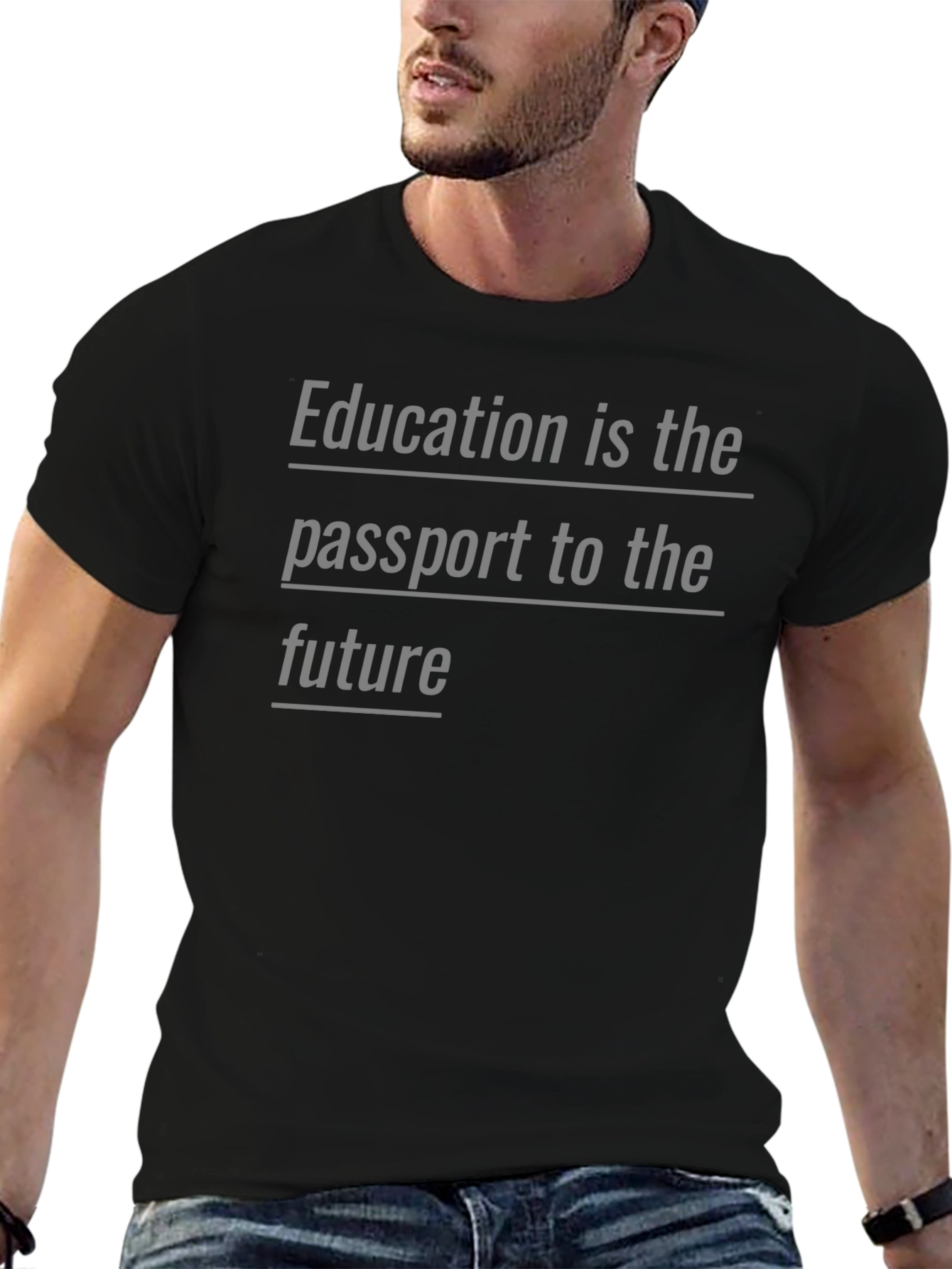Education is the Passport to the Future T-Shirt