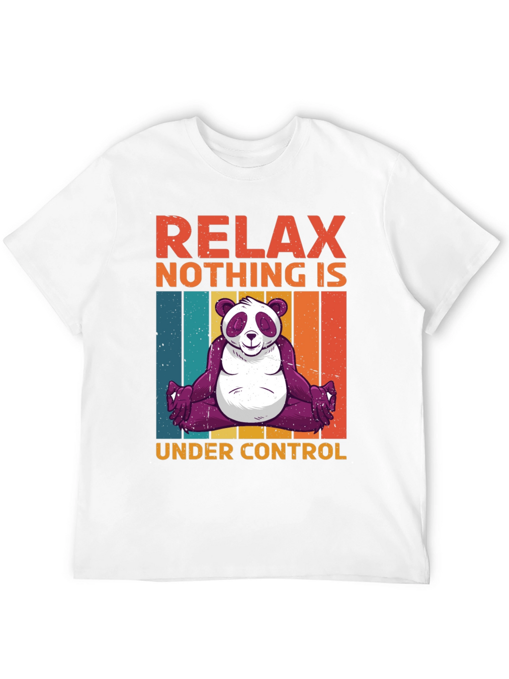 Relax Panda Graphic T-Shirt