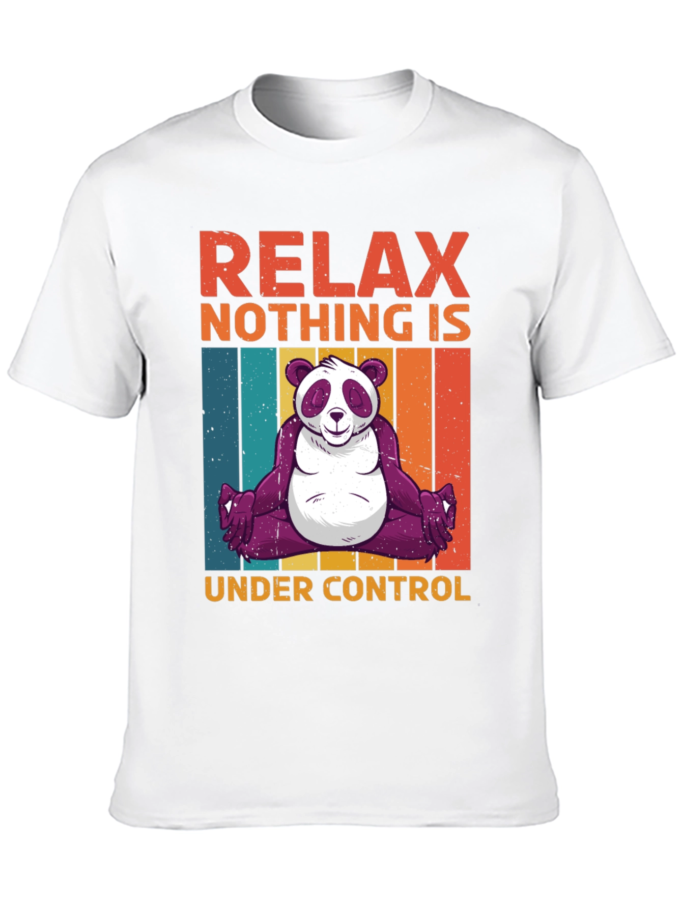 Relax Panda Graphic T-Shirt
