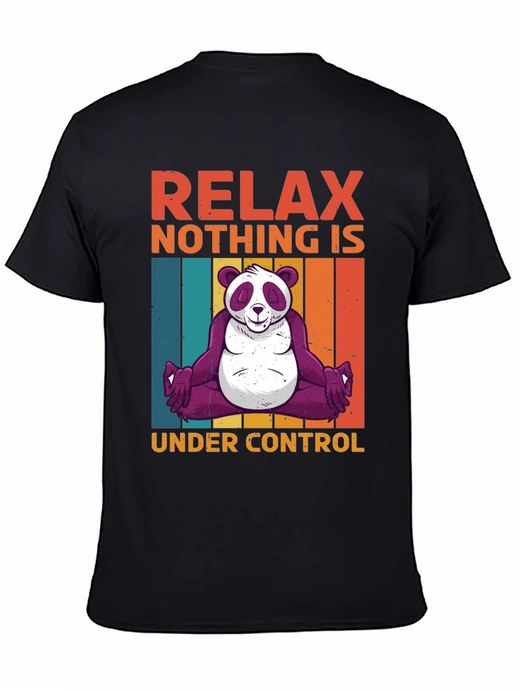 Relax Panda Graphic T-Shirt