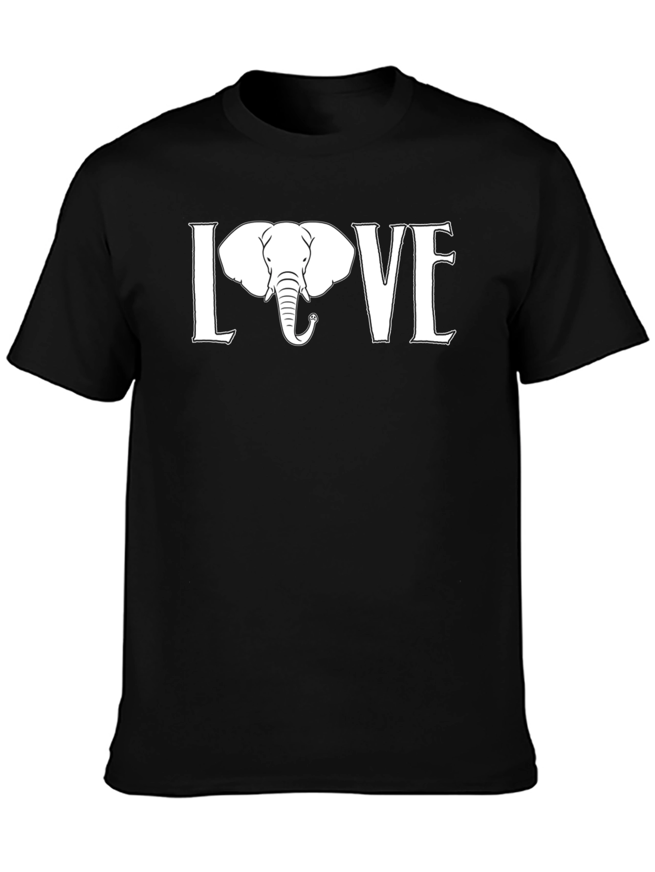 Elephant LOVE Graphic T-Shirt