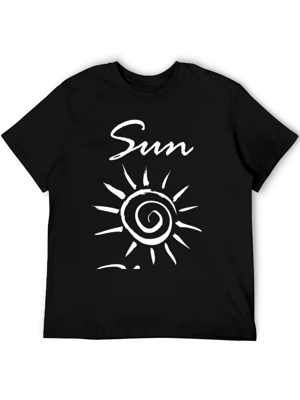 Sun Graphic Black T-Shirt