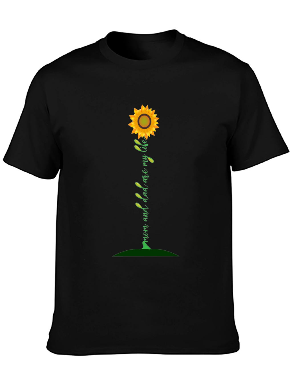 Mom & Dad Sunflower Graphic Tee