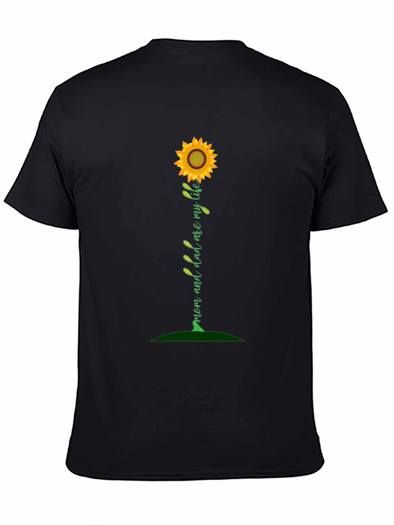 Mom & Dad Sunflower Graphic Tee