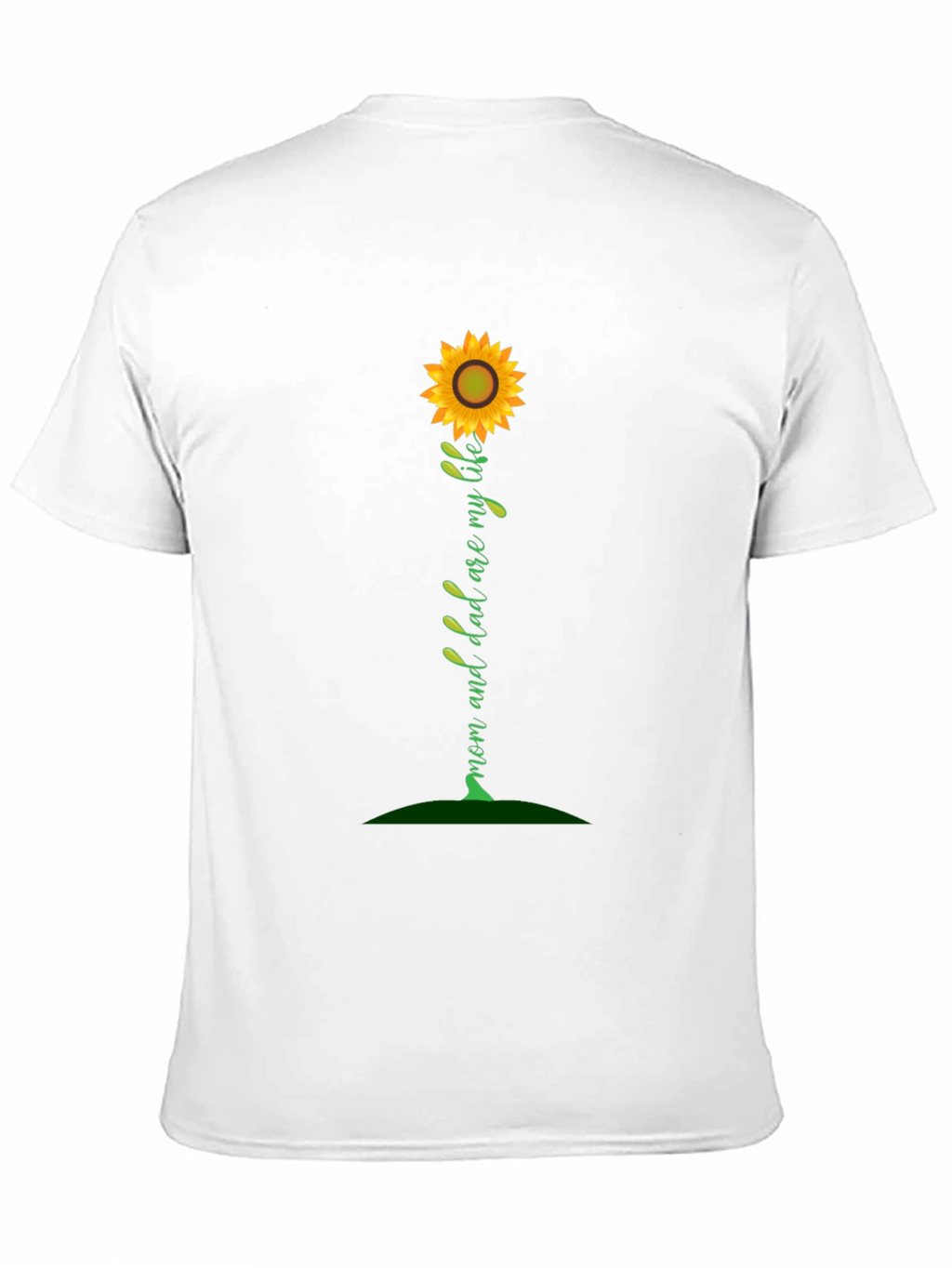 Mom & Dad Sunflower Graphic Tee