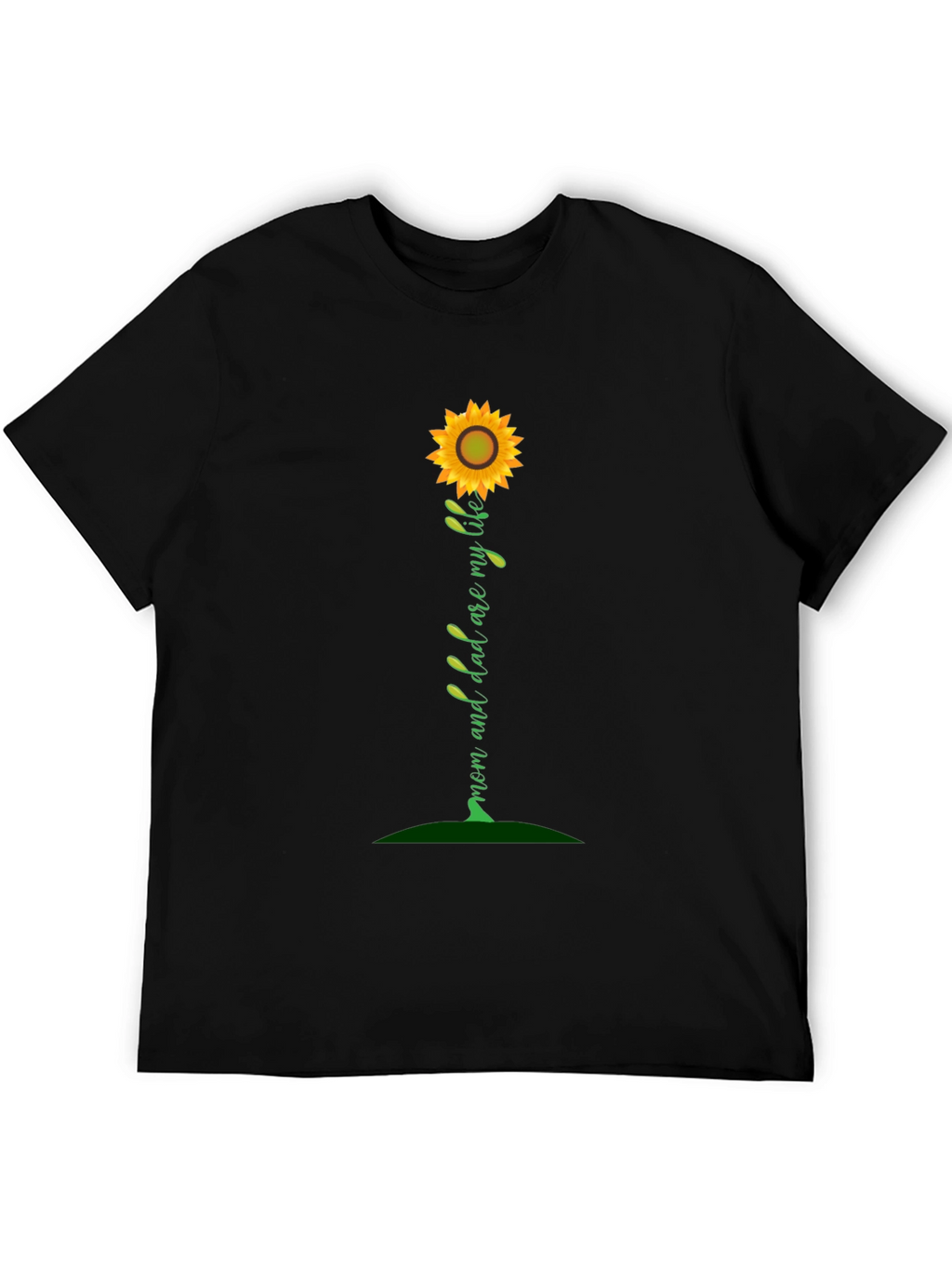 Mom & Dad Sunflower Graphic Tee