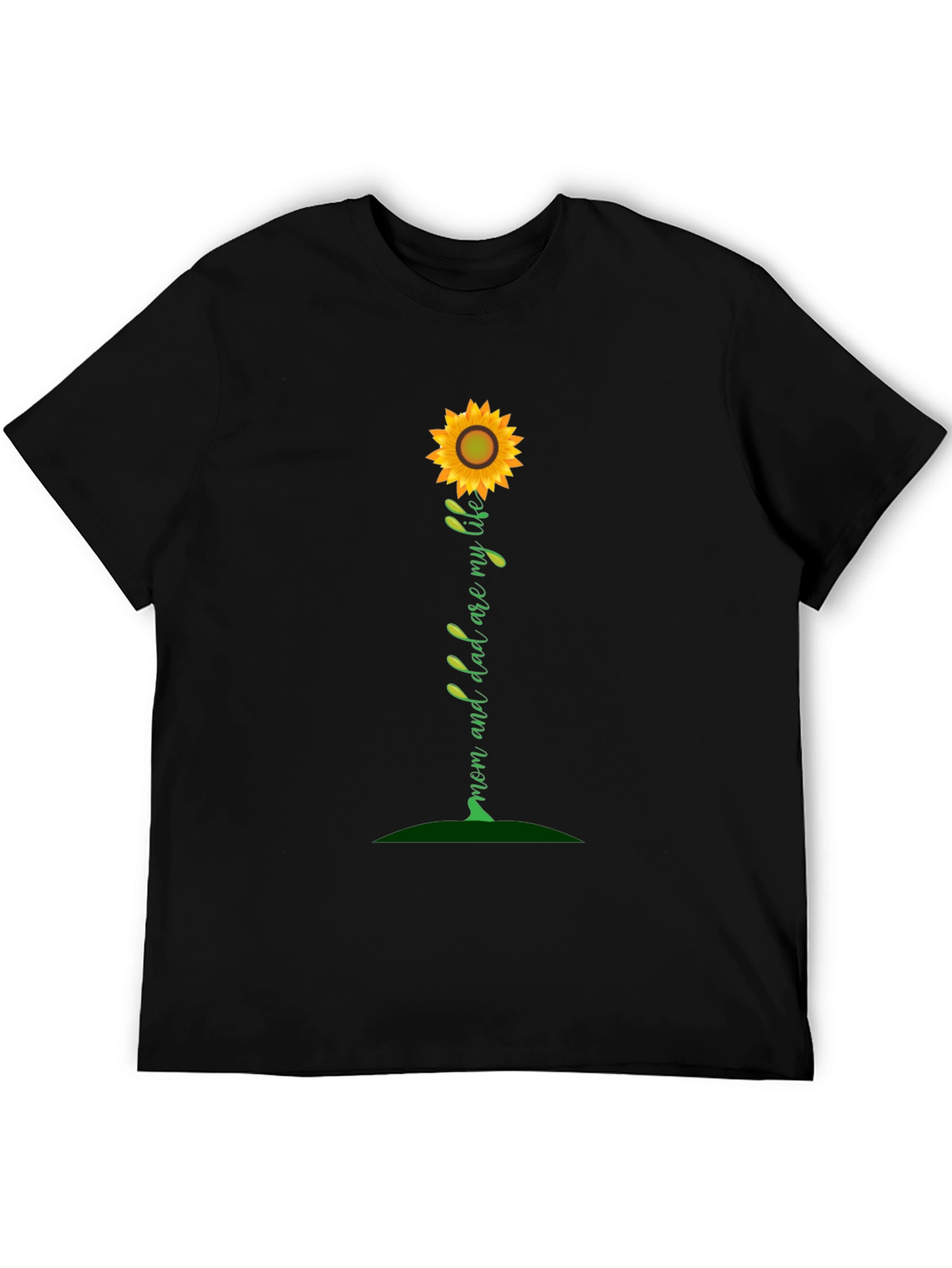 Mom & Dad Sunflower Graphic Tee