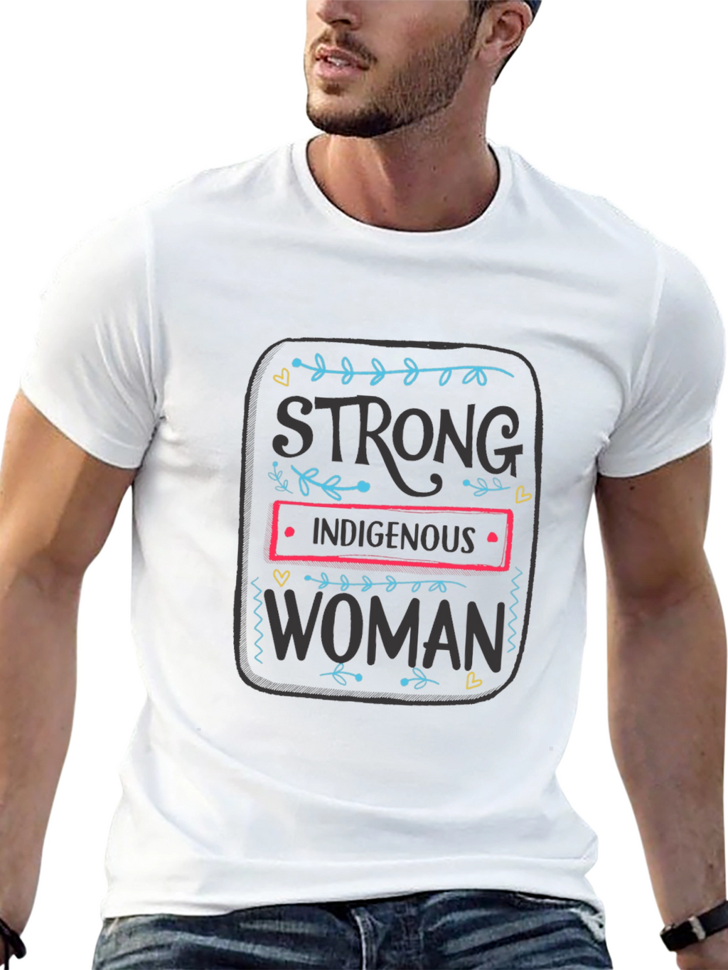 Strong Indigenous Woman Graphic Tee