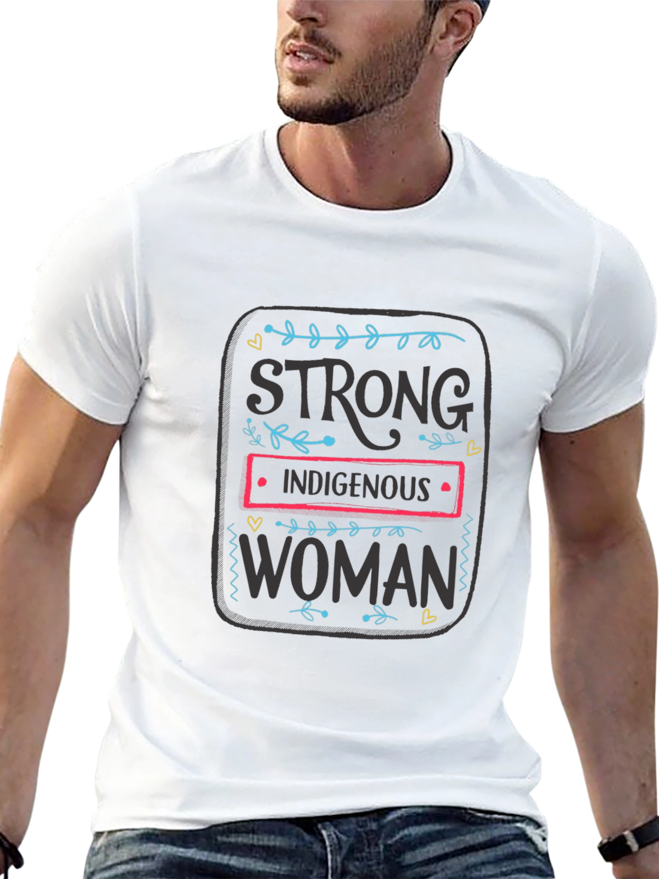 Strong Indigenous Woman Graphic Tee