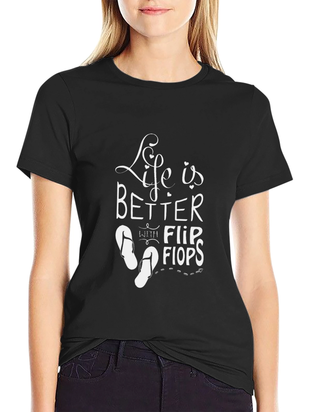 Life is Better with Flip Flops Graphic Tee
