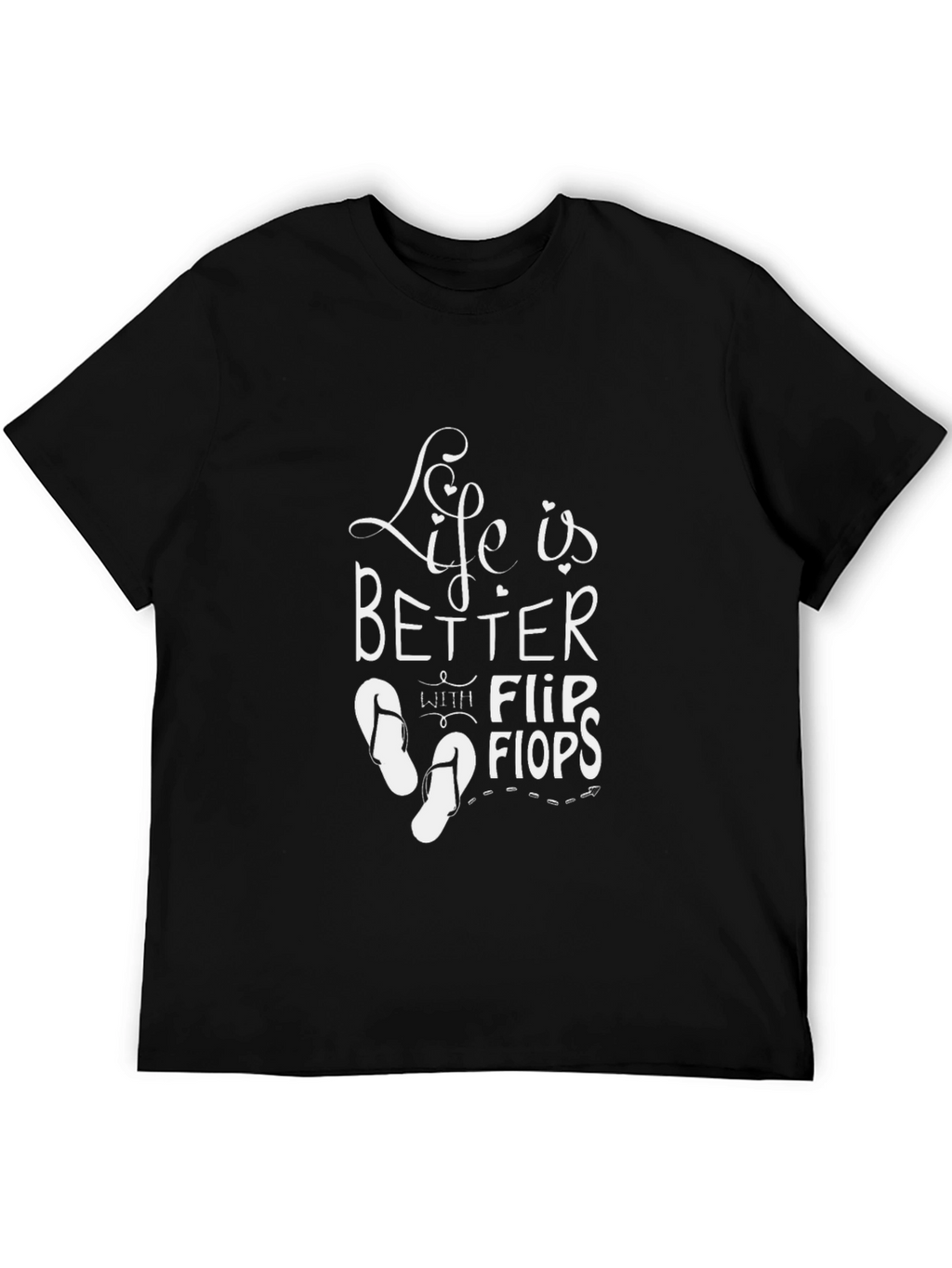 Life is Better with Flip Flops Graphic Tee