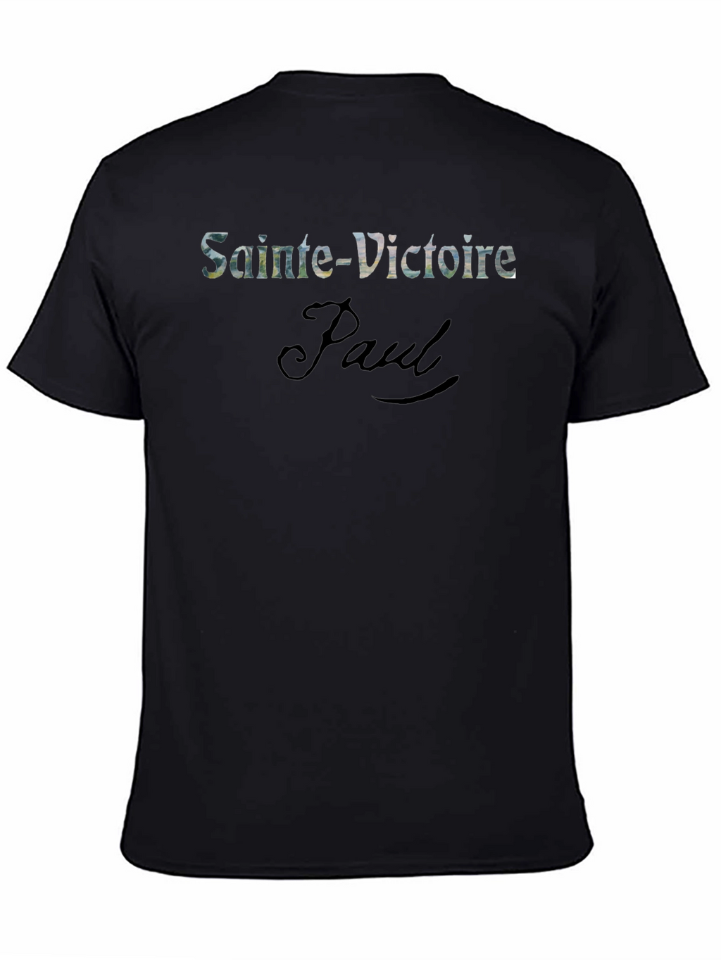 Sainte-Victoire Paul Black T-Shirt