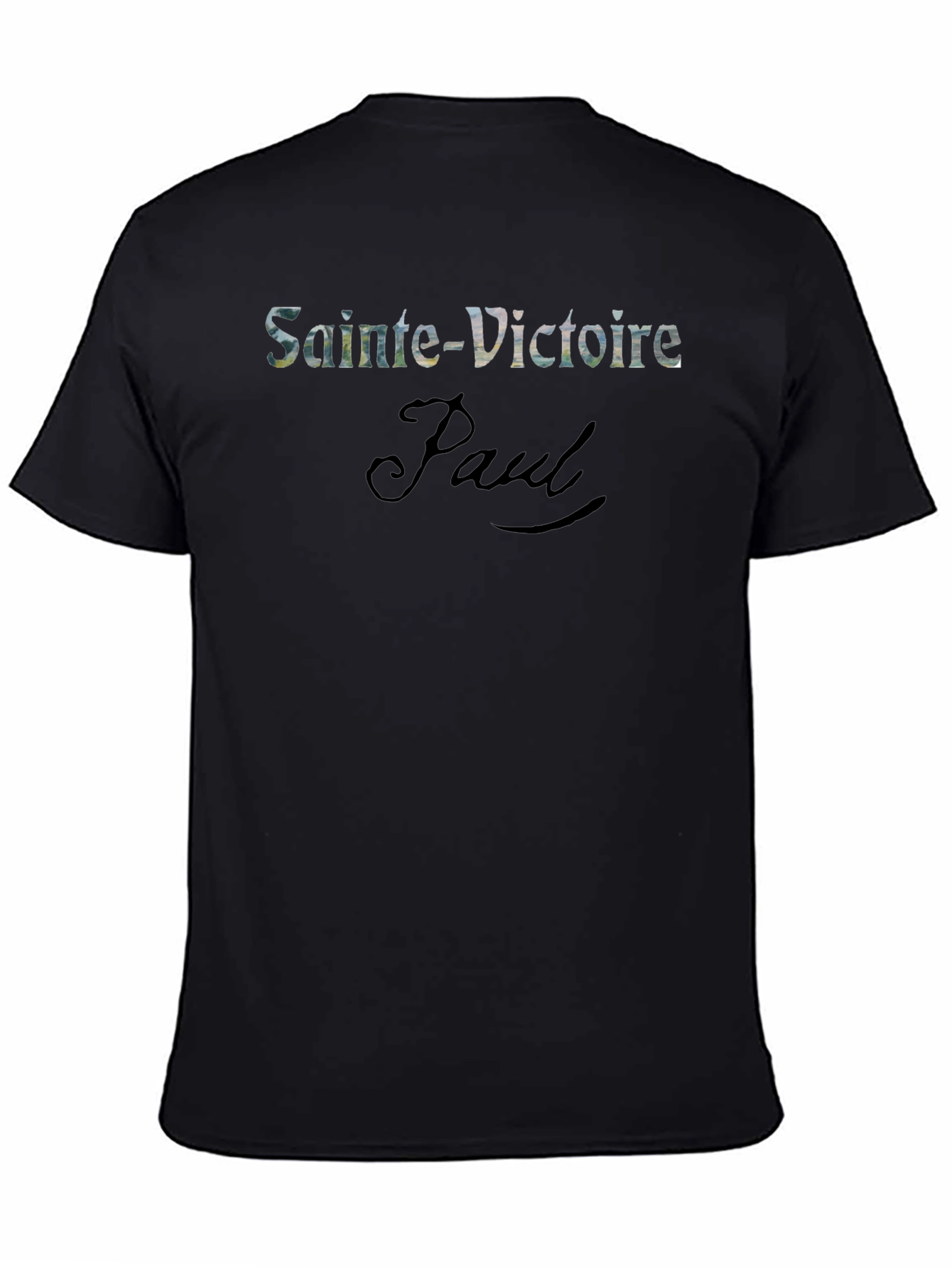 Sainte-Victoire Paul Black T-Shirt