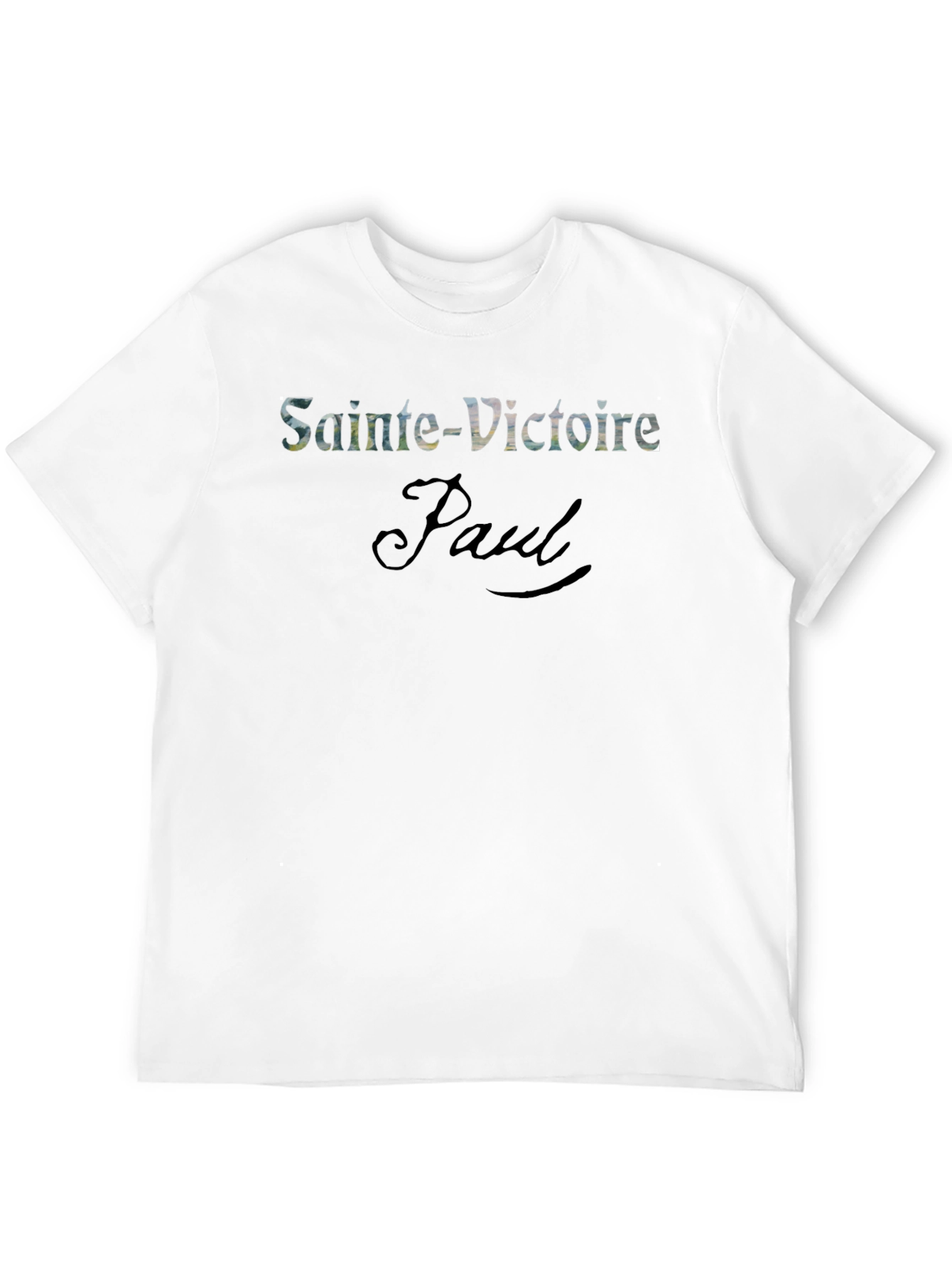 Sainte-Victoire Paul Black T-Shirt