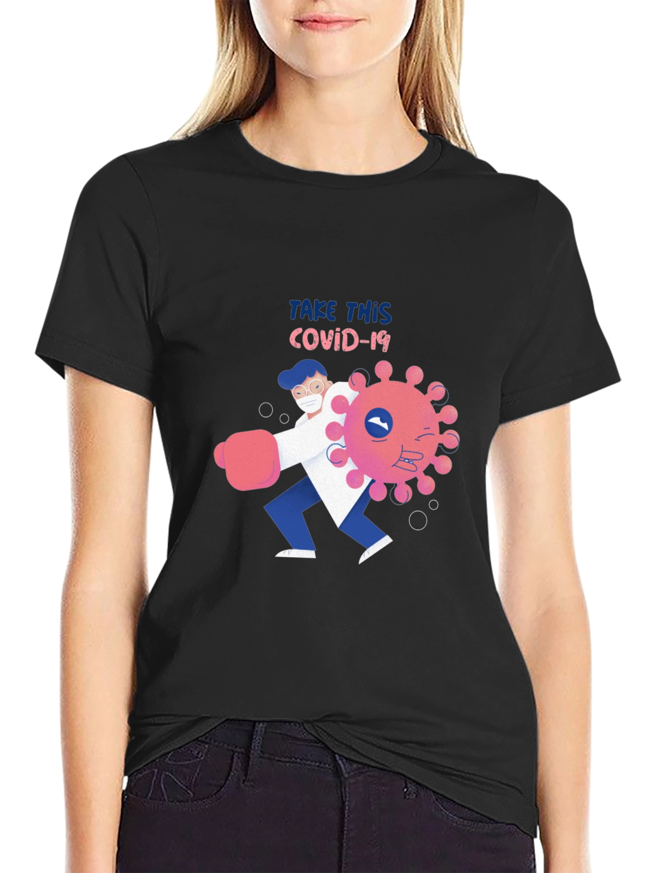 Take This COVID-19 T-Shirt: Fight Back in Style