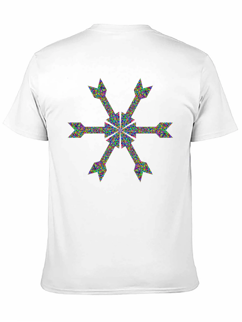 Arrow Snowflake Graphic Tee - Bold Statement Shirt