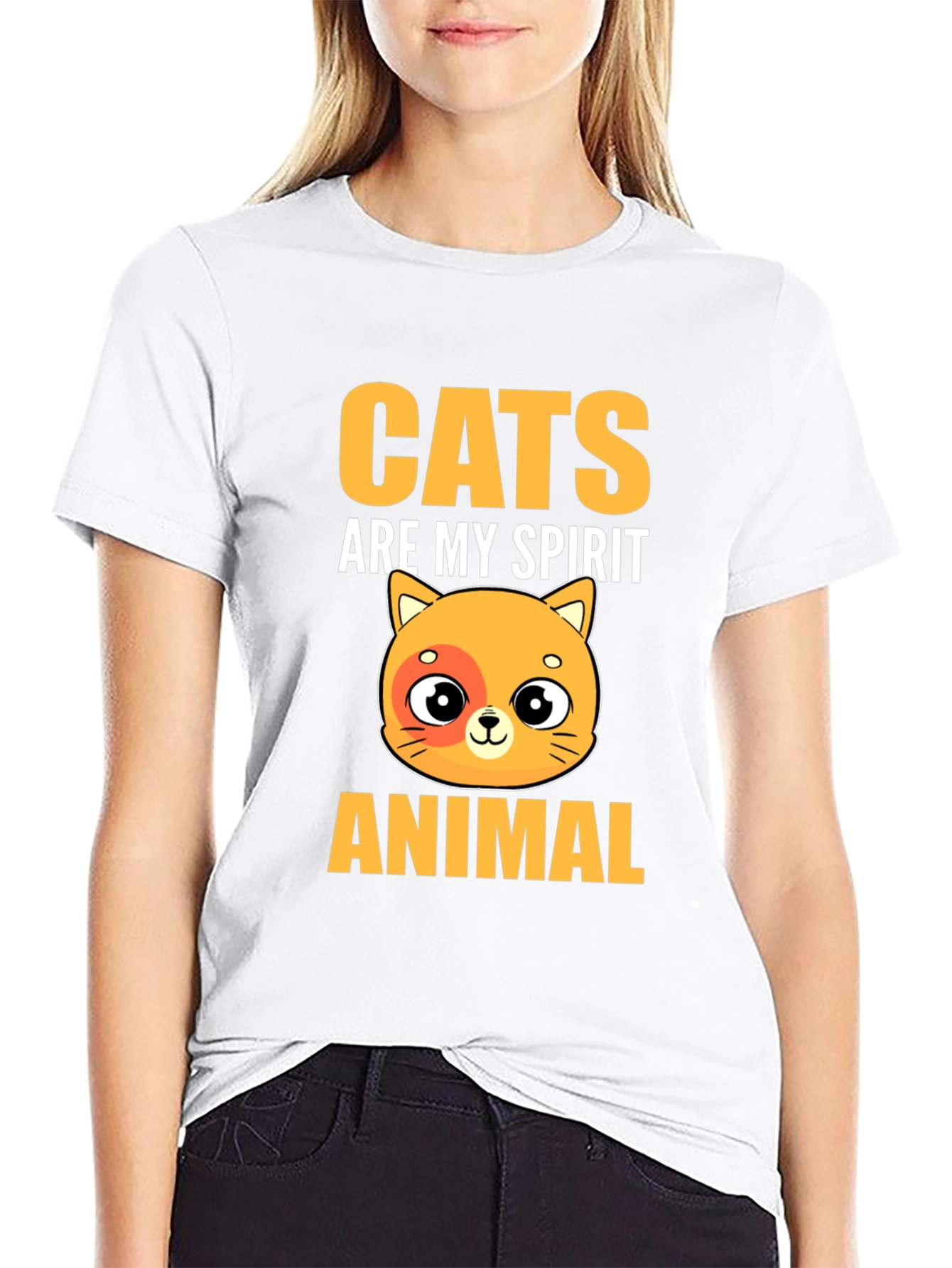 Cats Are My Spirit Animal T-Shirt