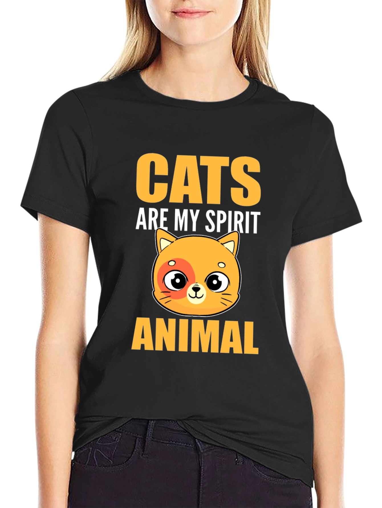 Cats Are My Spirit Animal T-Shirt