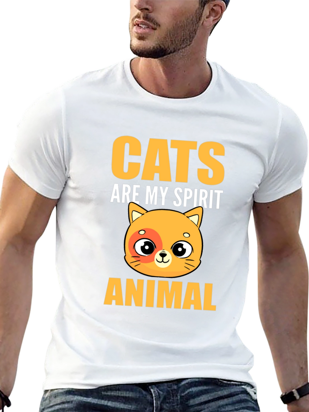 Cats Are My Spirit Animal T-Shirt