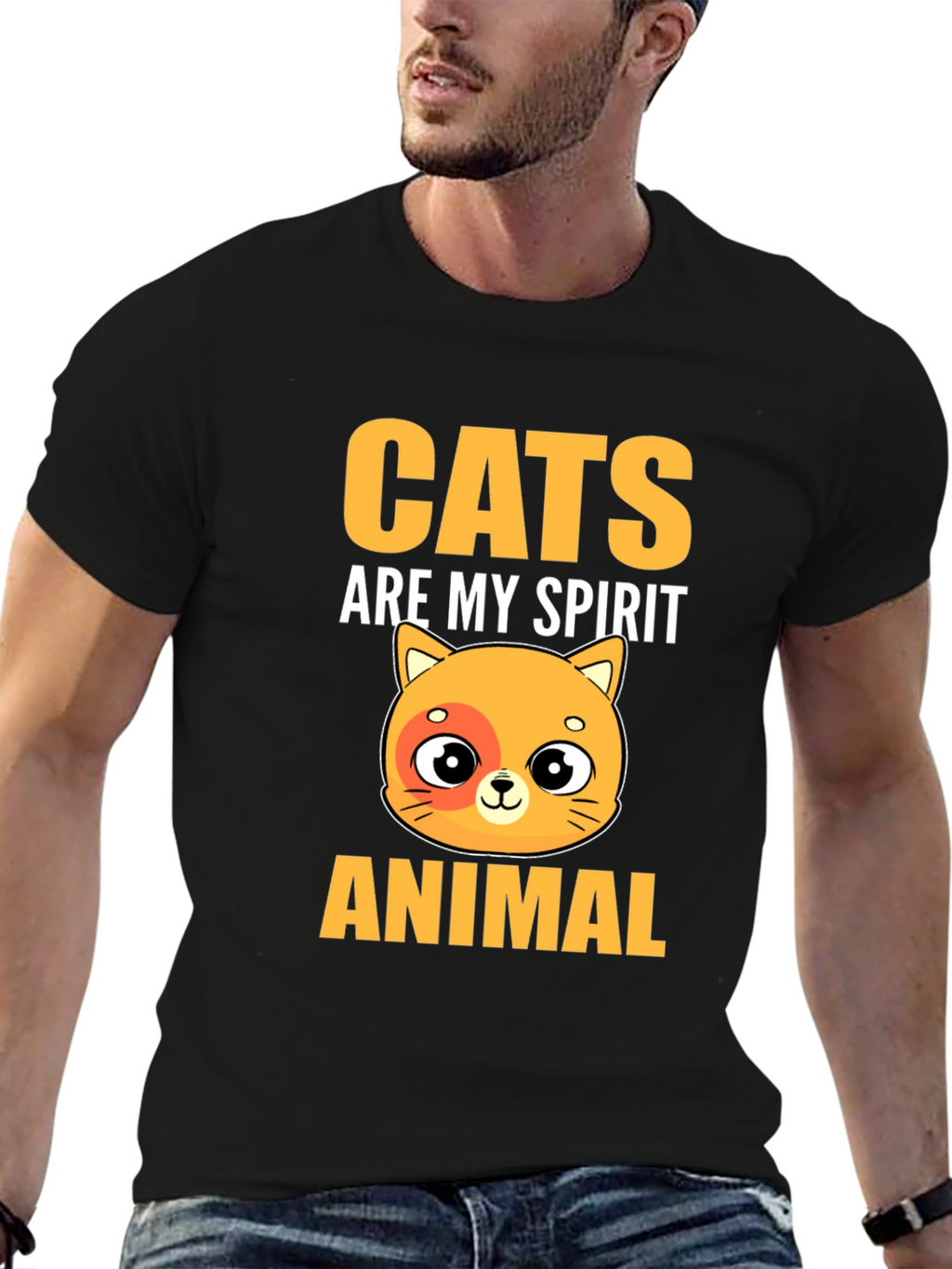 Cats Are My Spirit Animal T-Shirt